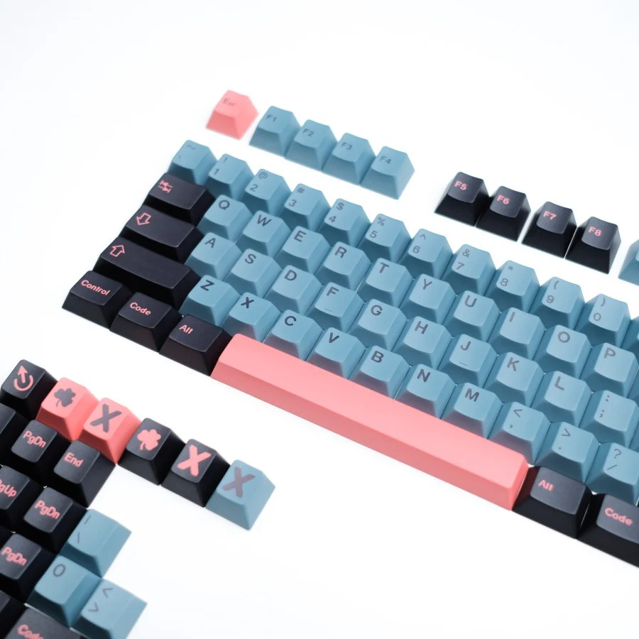 8008 PBT Dye Sub Sublimated Keycaps Keycap Set - Image 4