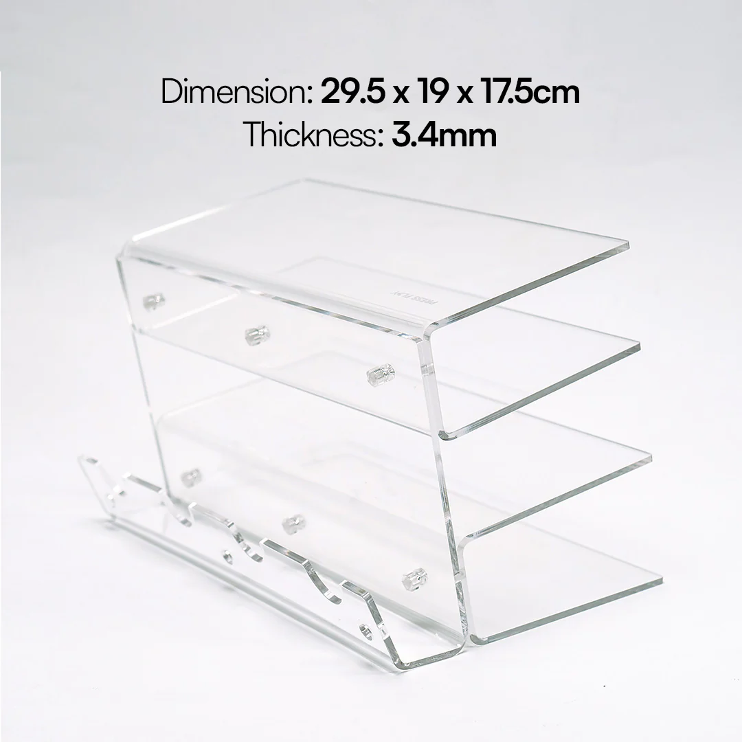 Acrylic Keyboard and Mouse Stand - Image 4