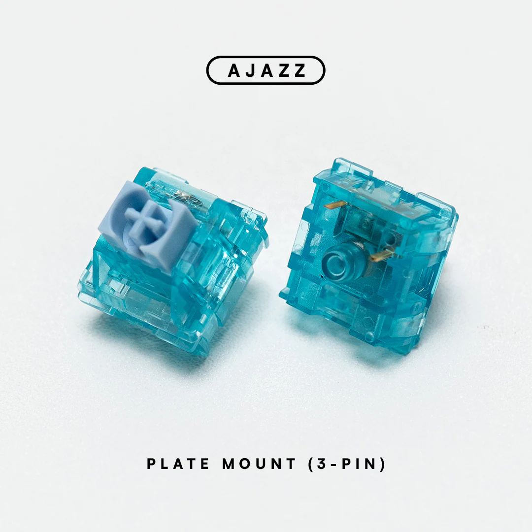 AJAZZ AS Blue Sky Tactile Switch Plate Mount - Image 2