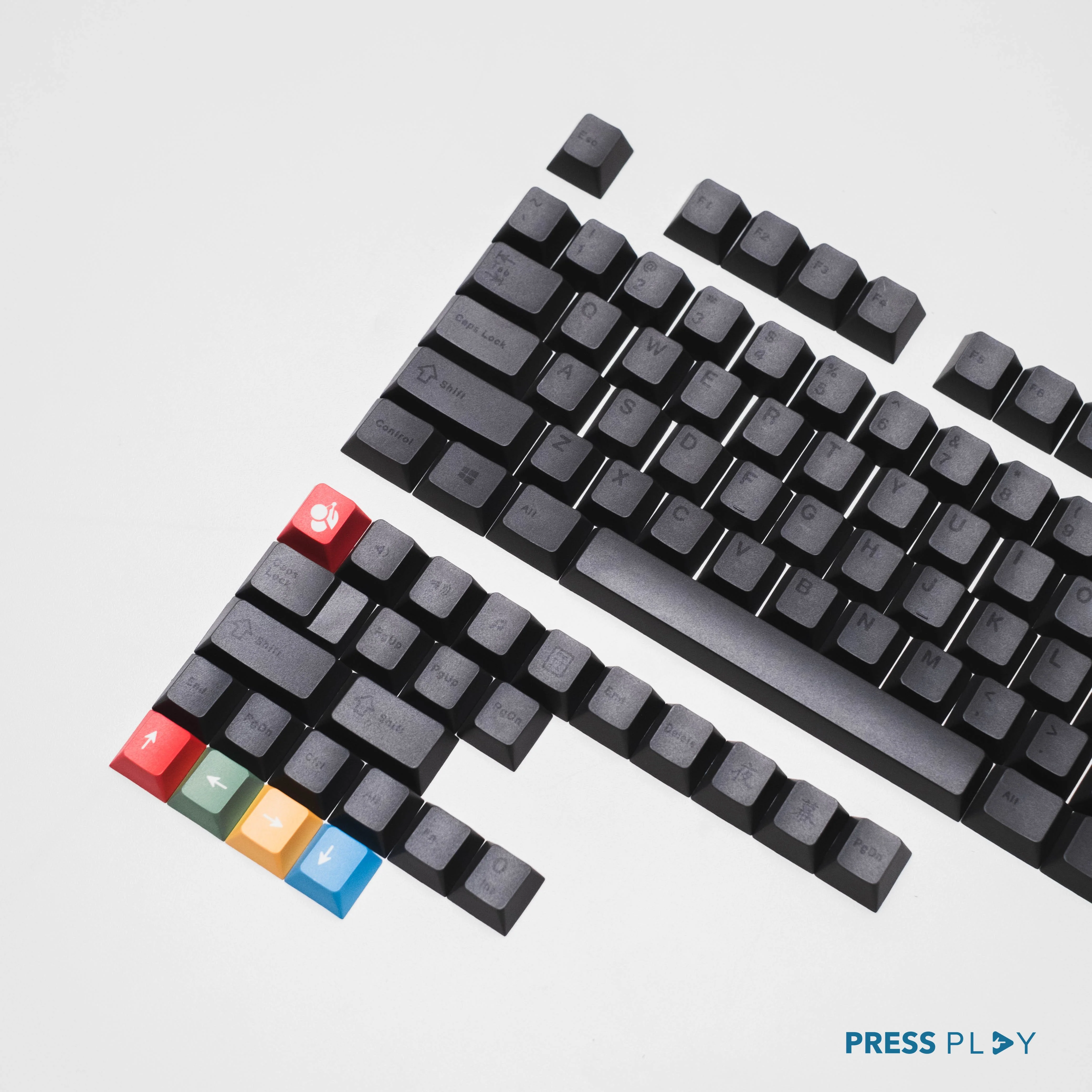 BLACKOUT PBT Dye Sub Sublimated Keycaps Keycap Set - Image 4