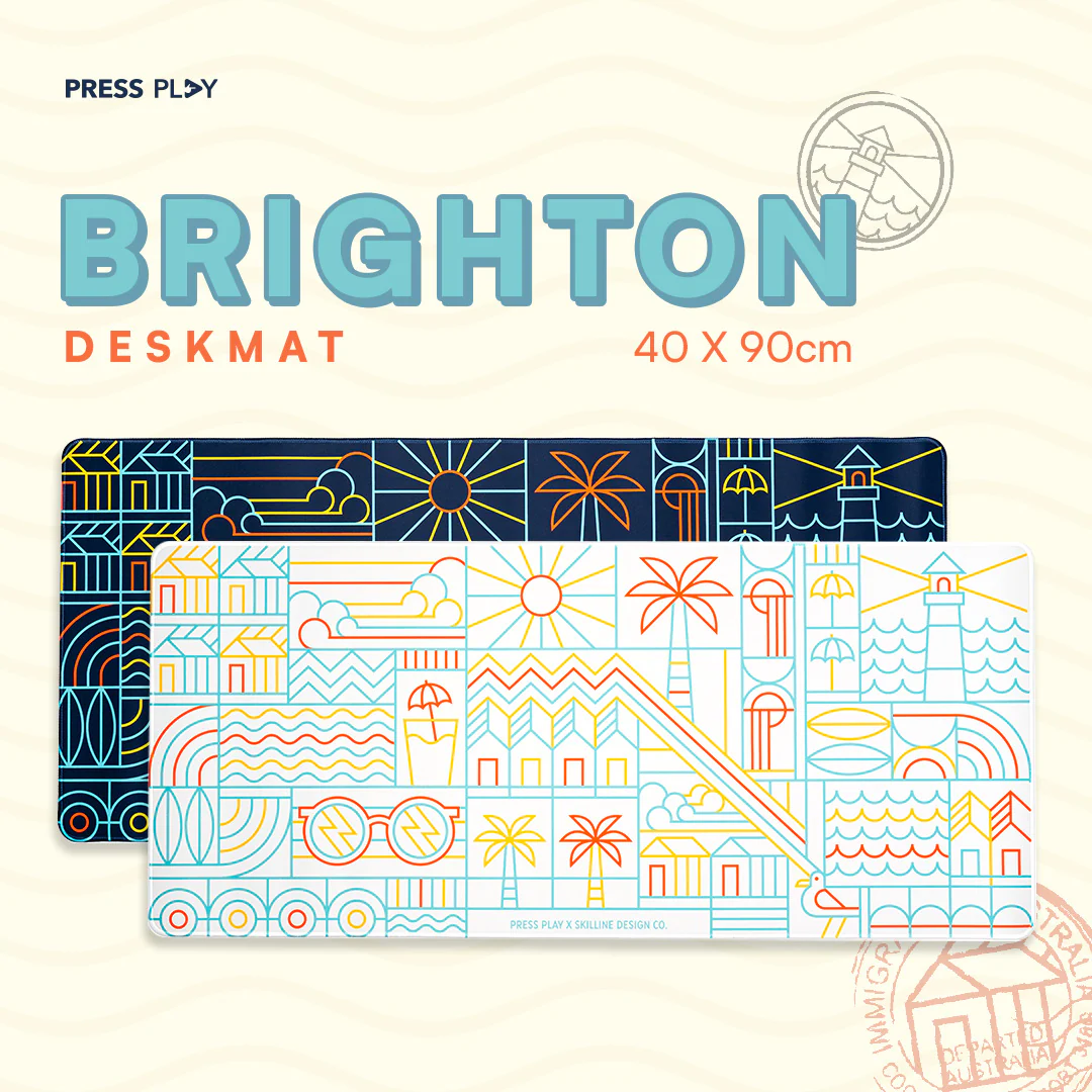 BRIGHTON Gaming Mousepad Deskmat - Image 2