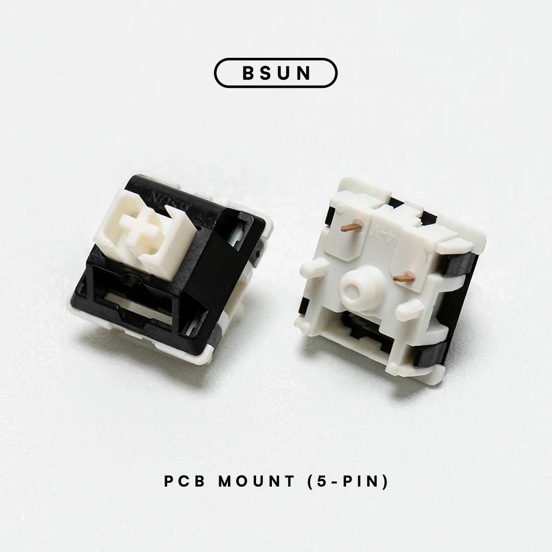 BSUN Tai Chi 40g Linear Switch PCB Mount - Image 2