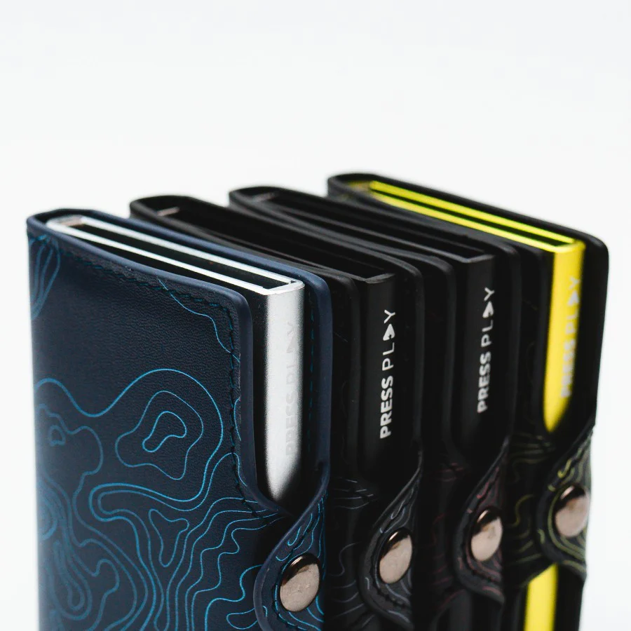 CLASSIC TOPOGRAPHY RFID Pop Up Card Wallet - Image 7