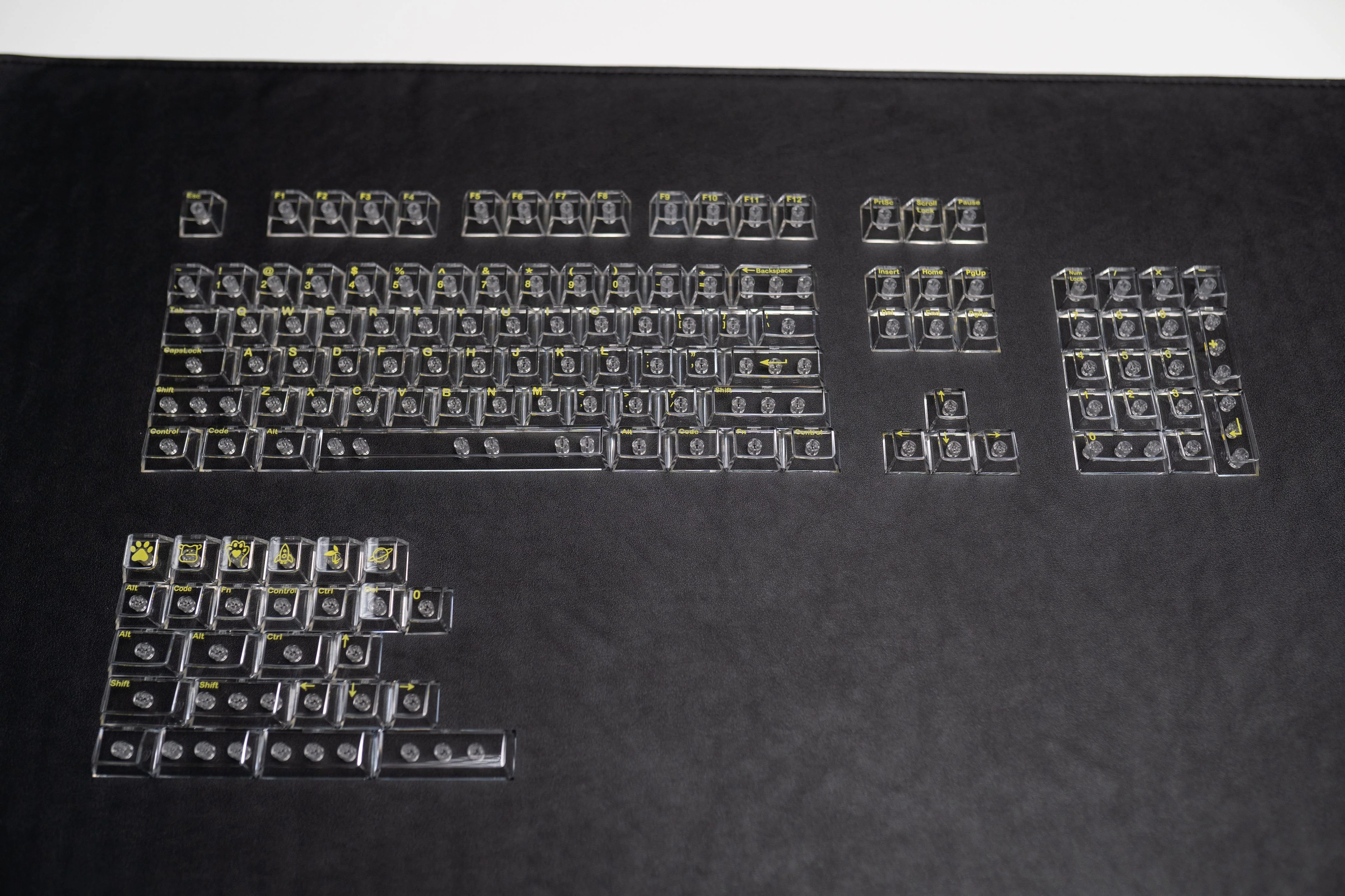 ClearCaps V2 Dye Sub Polycarbonate Transparent Keycaps by Press Play - Image 10