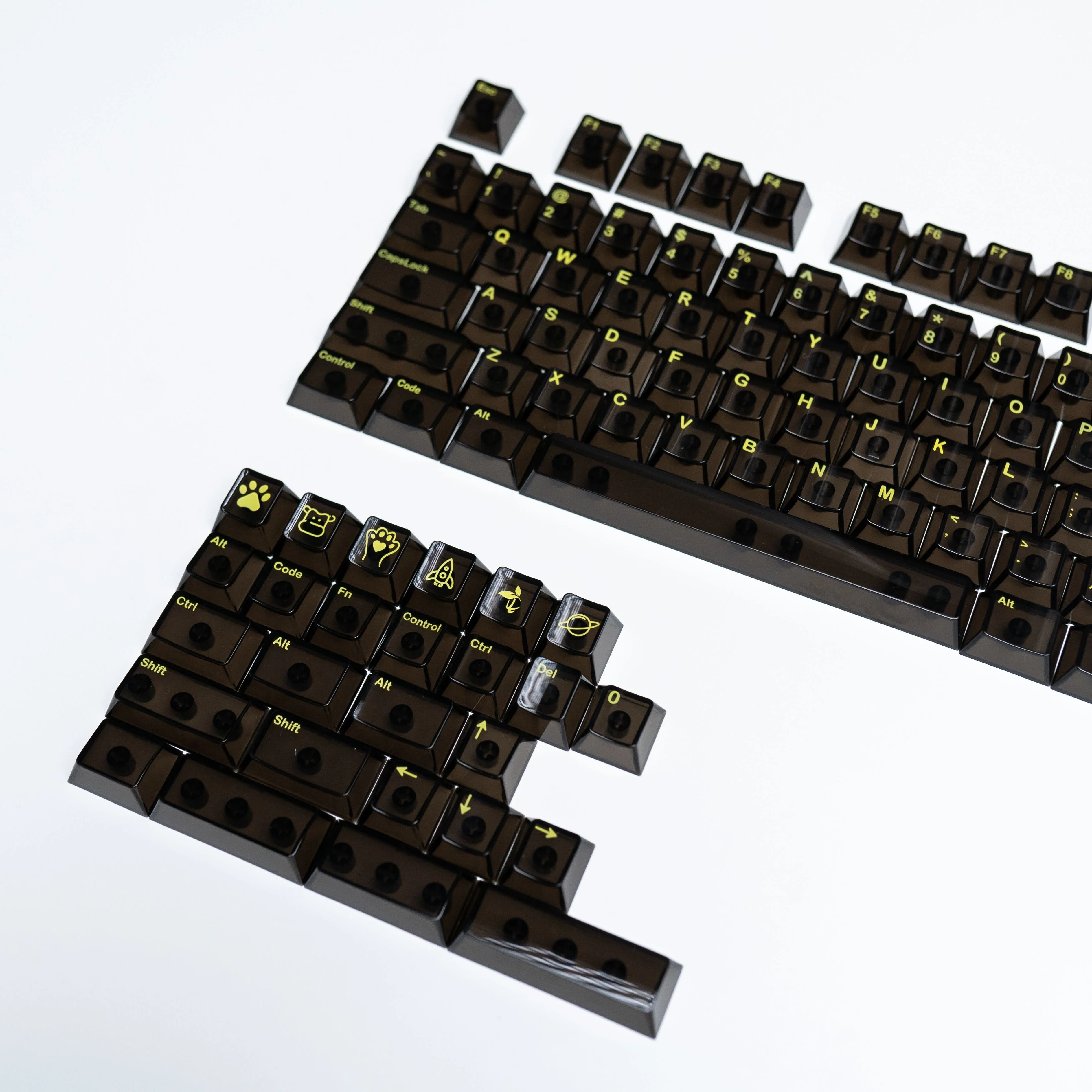 ClearCaps V2 Dye Sub Polycarbonate Transparent Keycaps by Press Play - Image 11