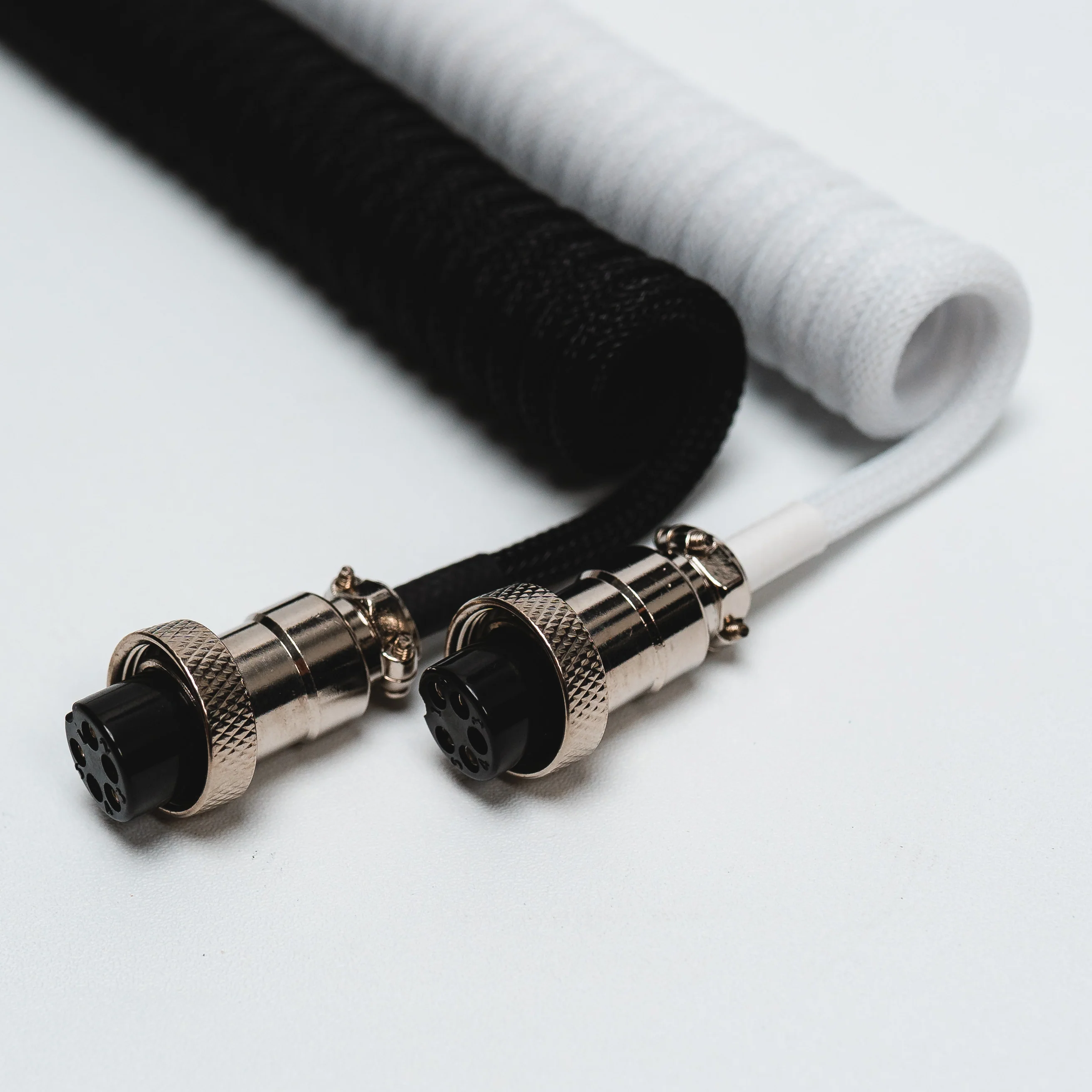 Coiled Cable BASIC - Type C Aviator Cable for Mechanical Keyboard - Image 4