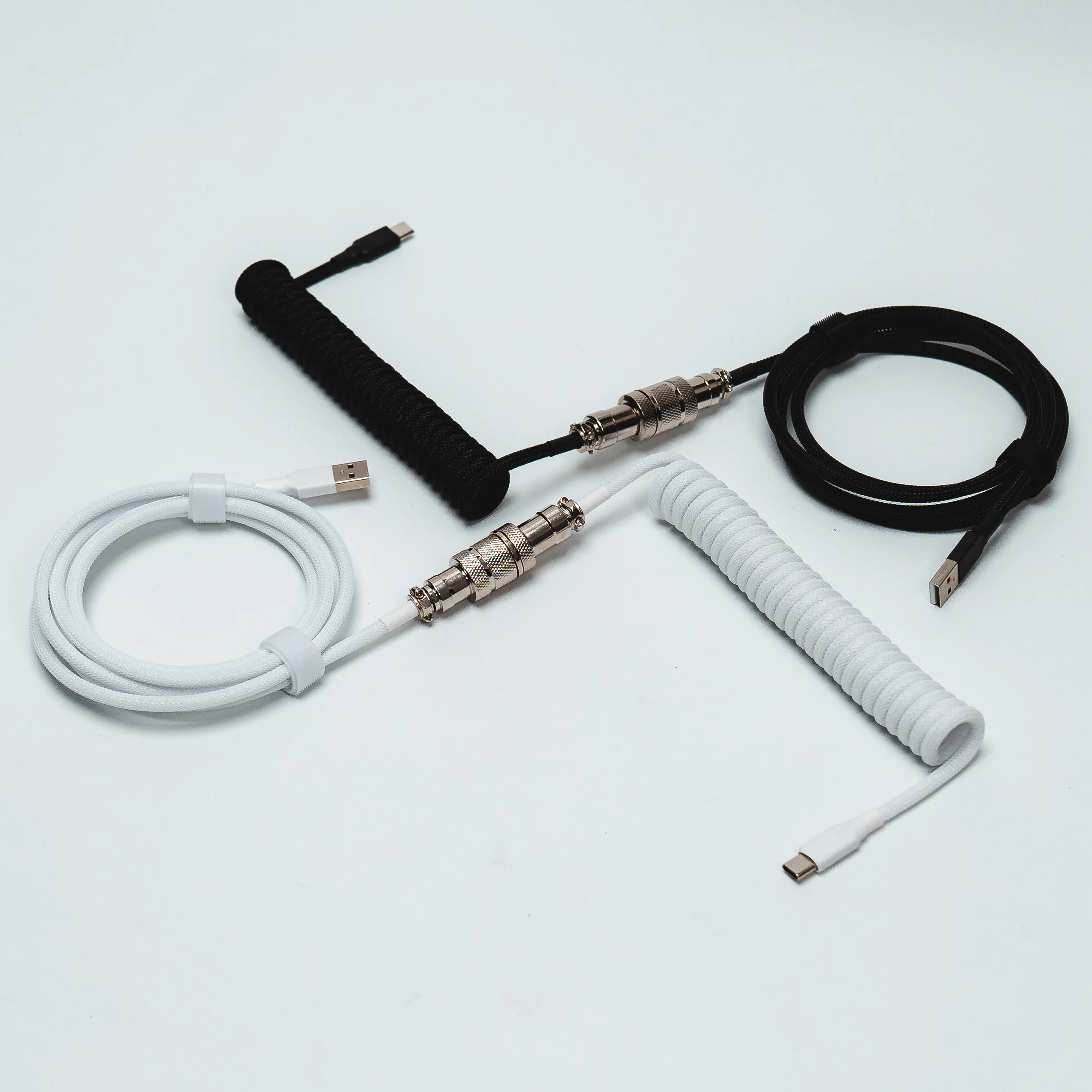 Coiled Cable BASIC - Type C Aviator Cable for Mechanical Keyboard - Image 6