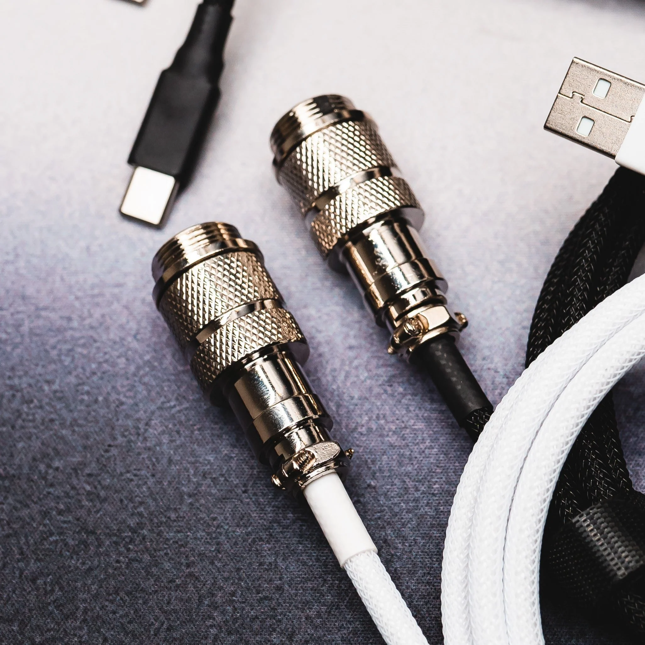 Coiled Cable BASIC - Type C Aviator Cable for Mechanical Keyboard - Image 8