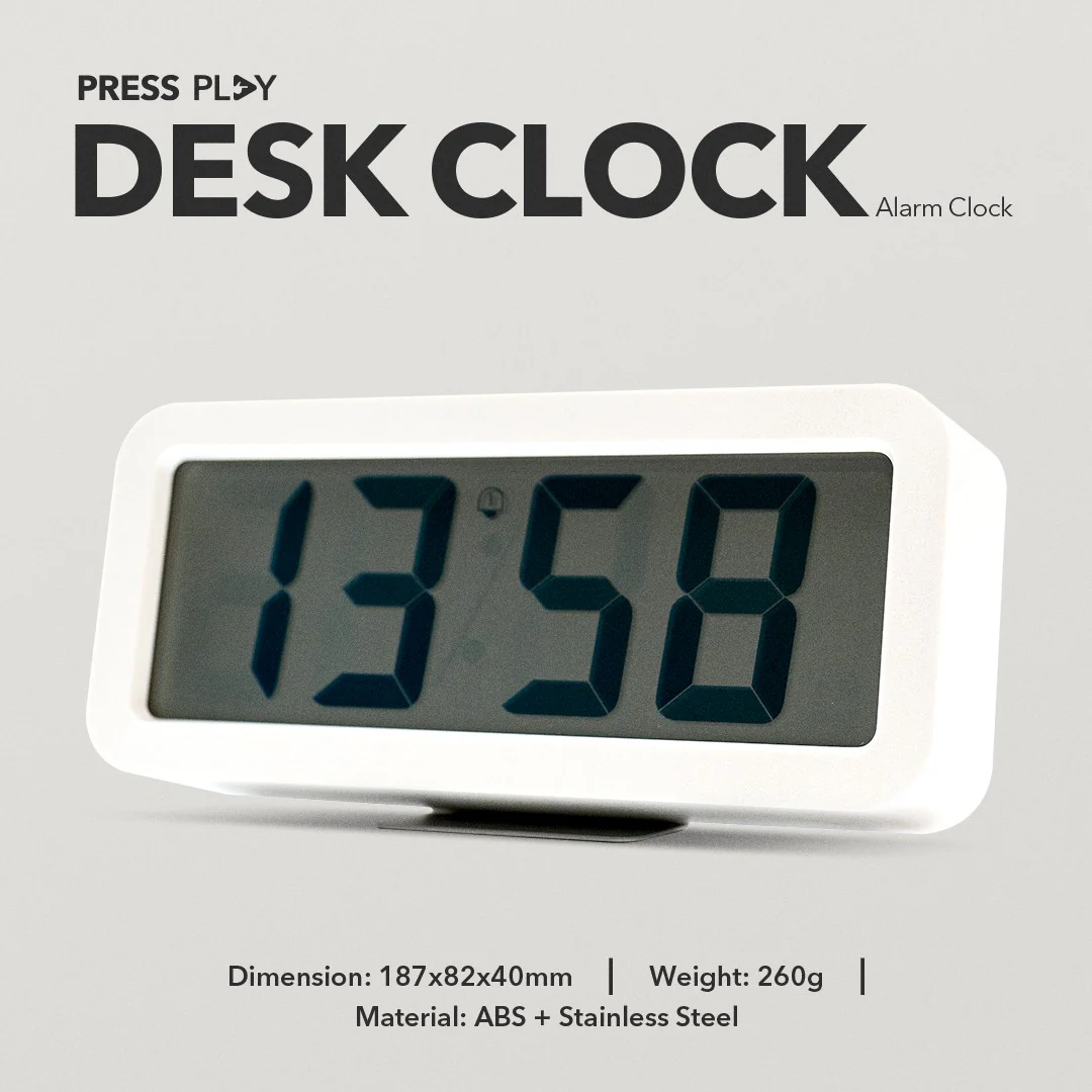 Digital Desk Clock LCD by Press Play - Image 13