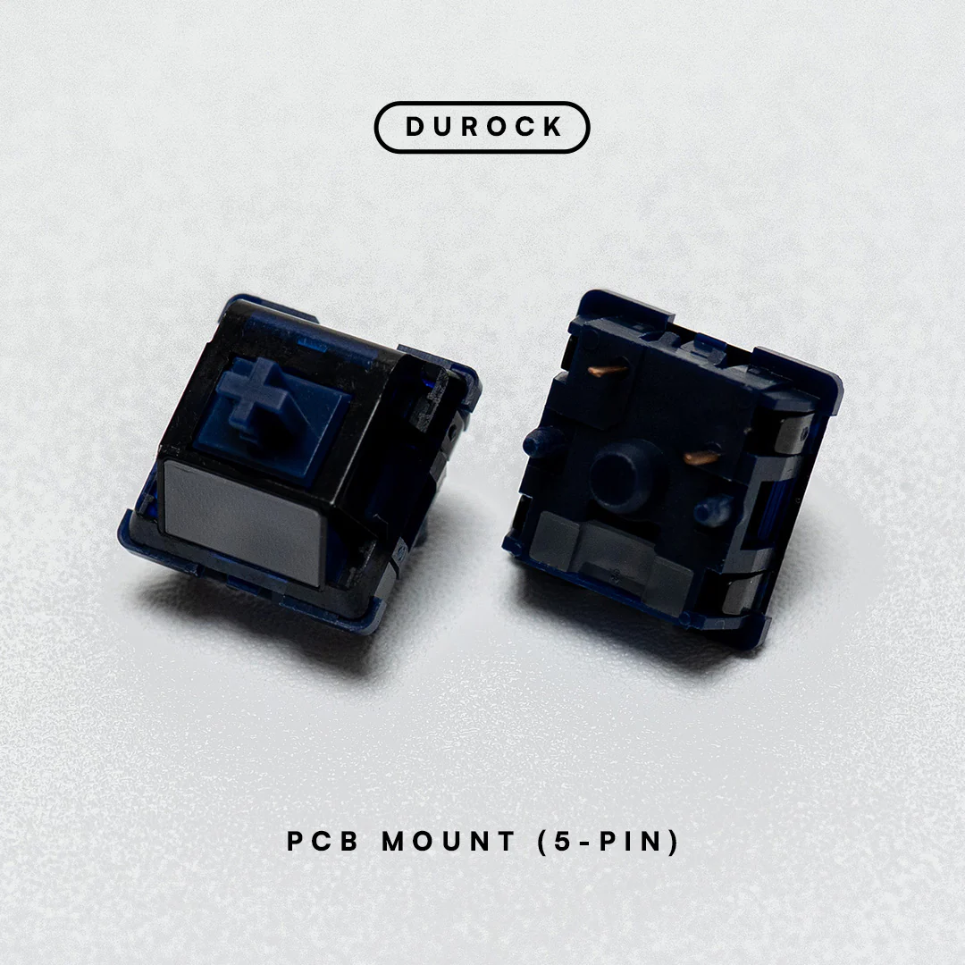 DUROCK Blue Lotus T1 Tactile Switch 65g - PCB Mount - Image 2