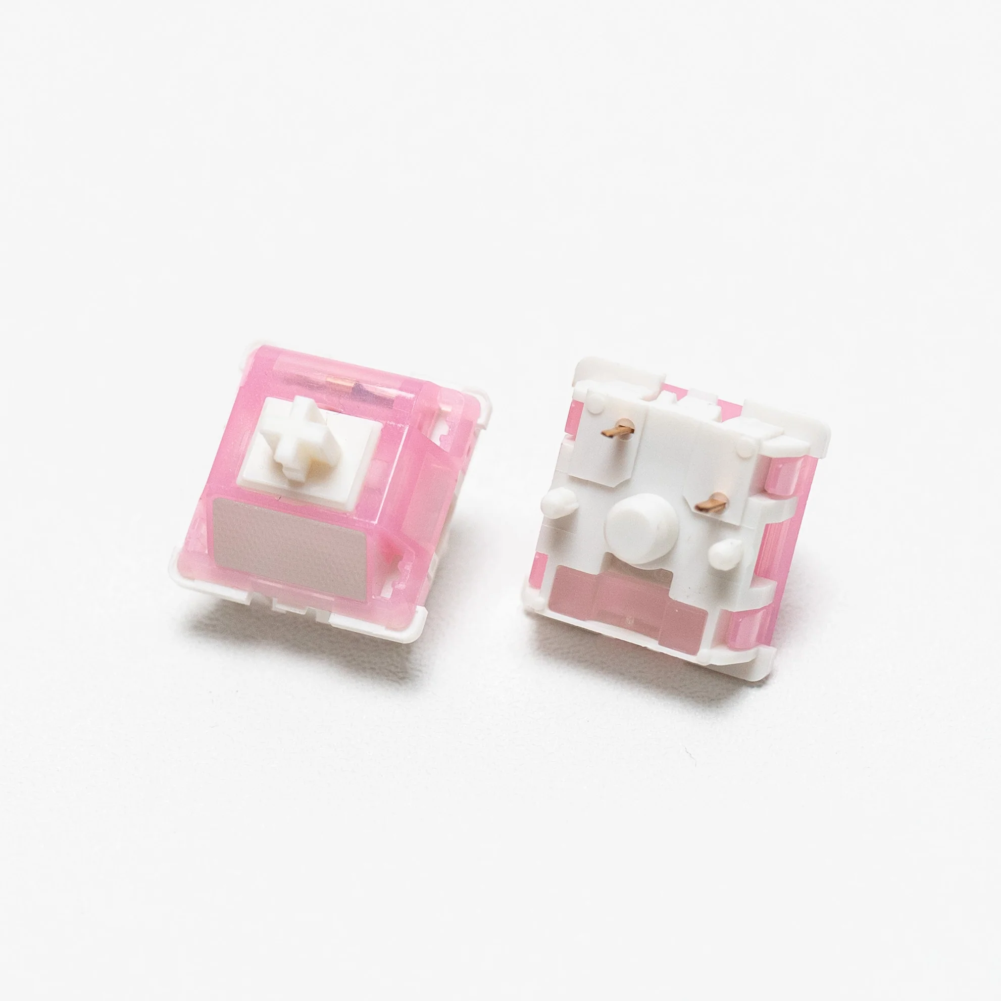 DUROCK White Lotus Light Tactile Switch 56g - PCB Mount - Image 3