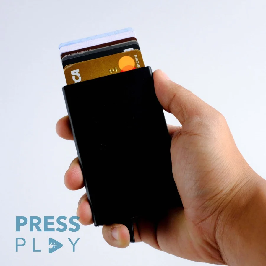 ESSENTIAL RFID Pop Up Card Case Wallet by Press Play - Image 2