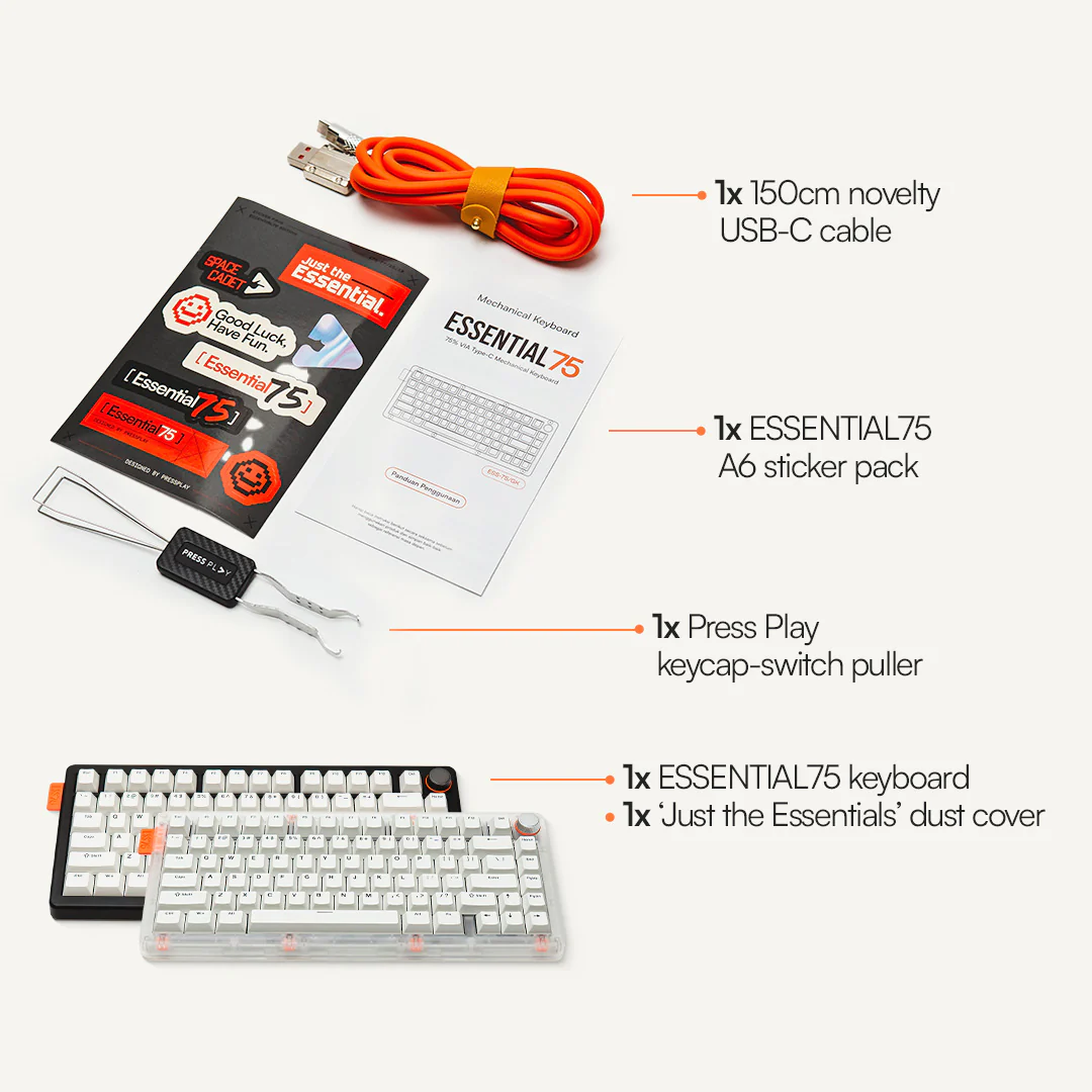 ESSENTIAL75 75% Wired Mechanical Keyboard - Image 6
