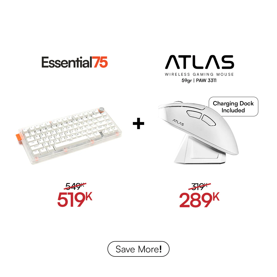 [BUNDLE] Essential75 Wired Keyboard & Mouse Bundle - Image 10