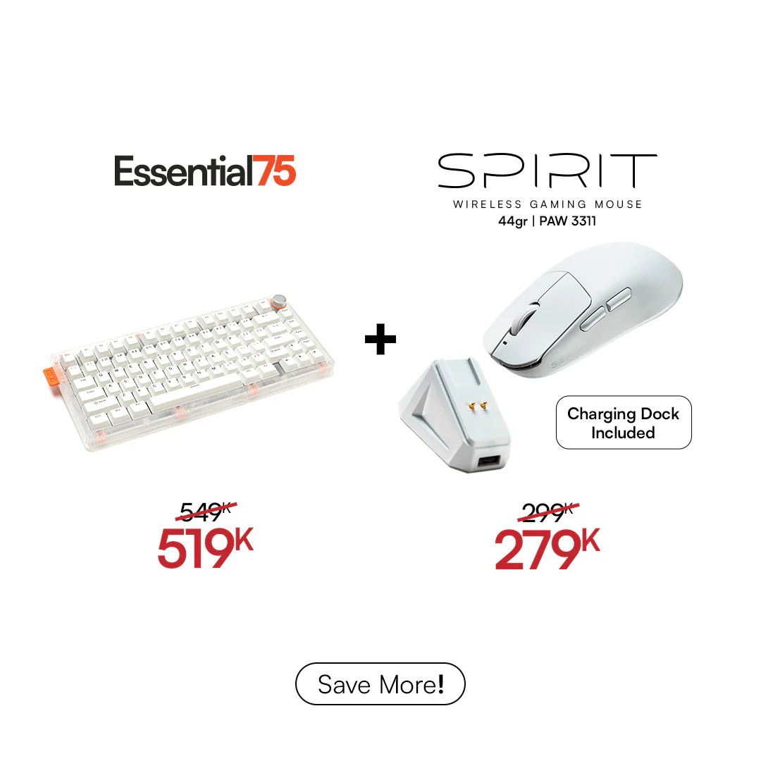 [BUNDLE] Essential75 Wired Keyboard & Mouse Bundle - Image 12