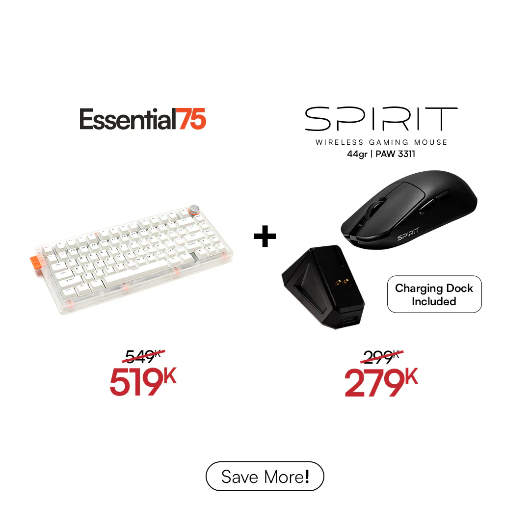 [BUNDLE] Essential75 Wired Keyboard & Mouse Bundle - Image 13