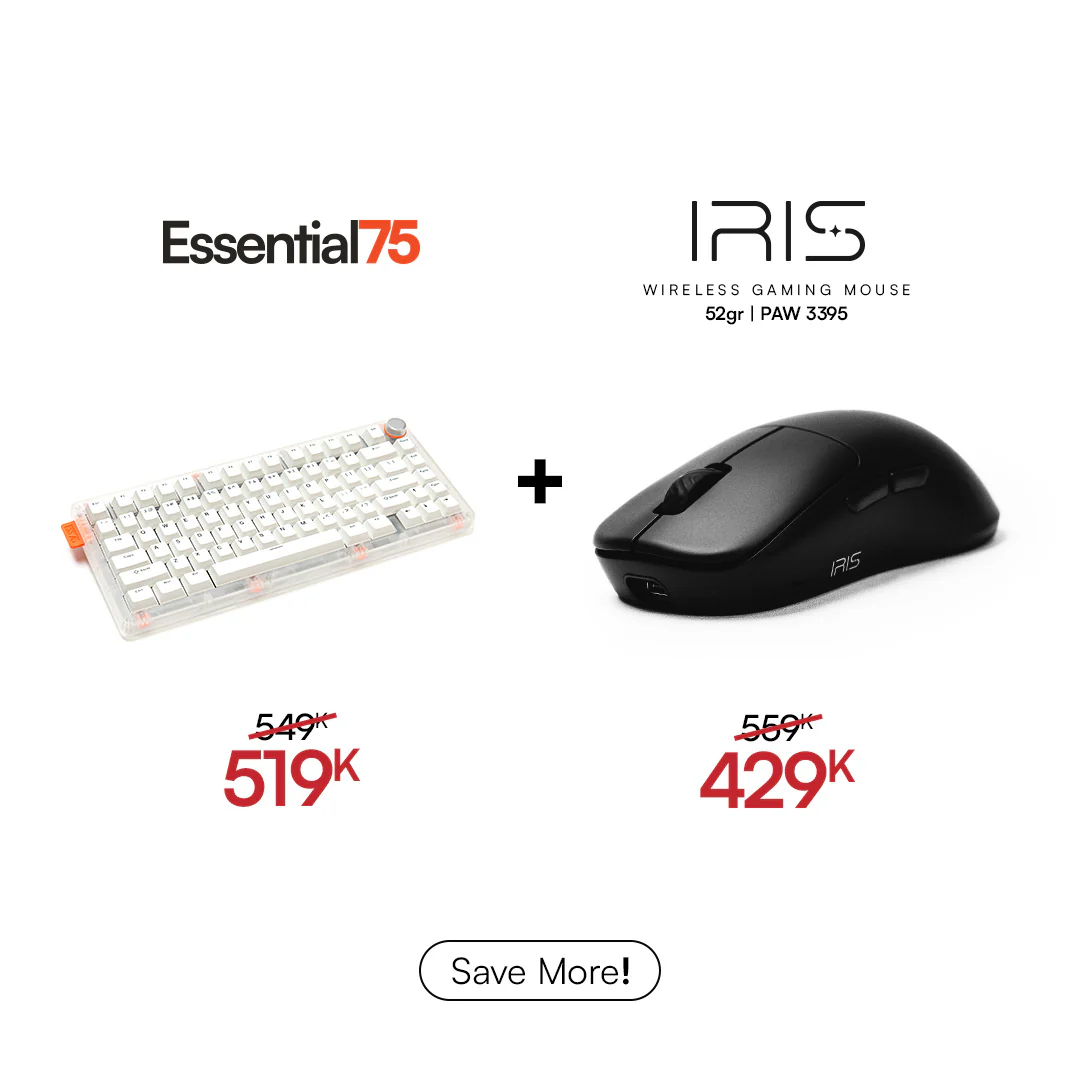 [BUNDLE] Essential75 Wired Keyboard & Mouse Bundle - Image 5