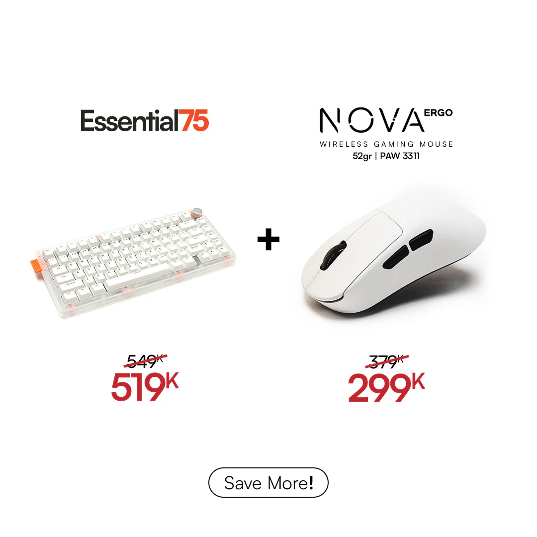 [BUNDLE] Essential75 Wired Keyboard & Mouse Bundle - Image 6