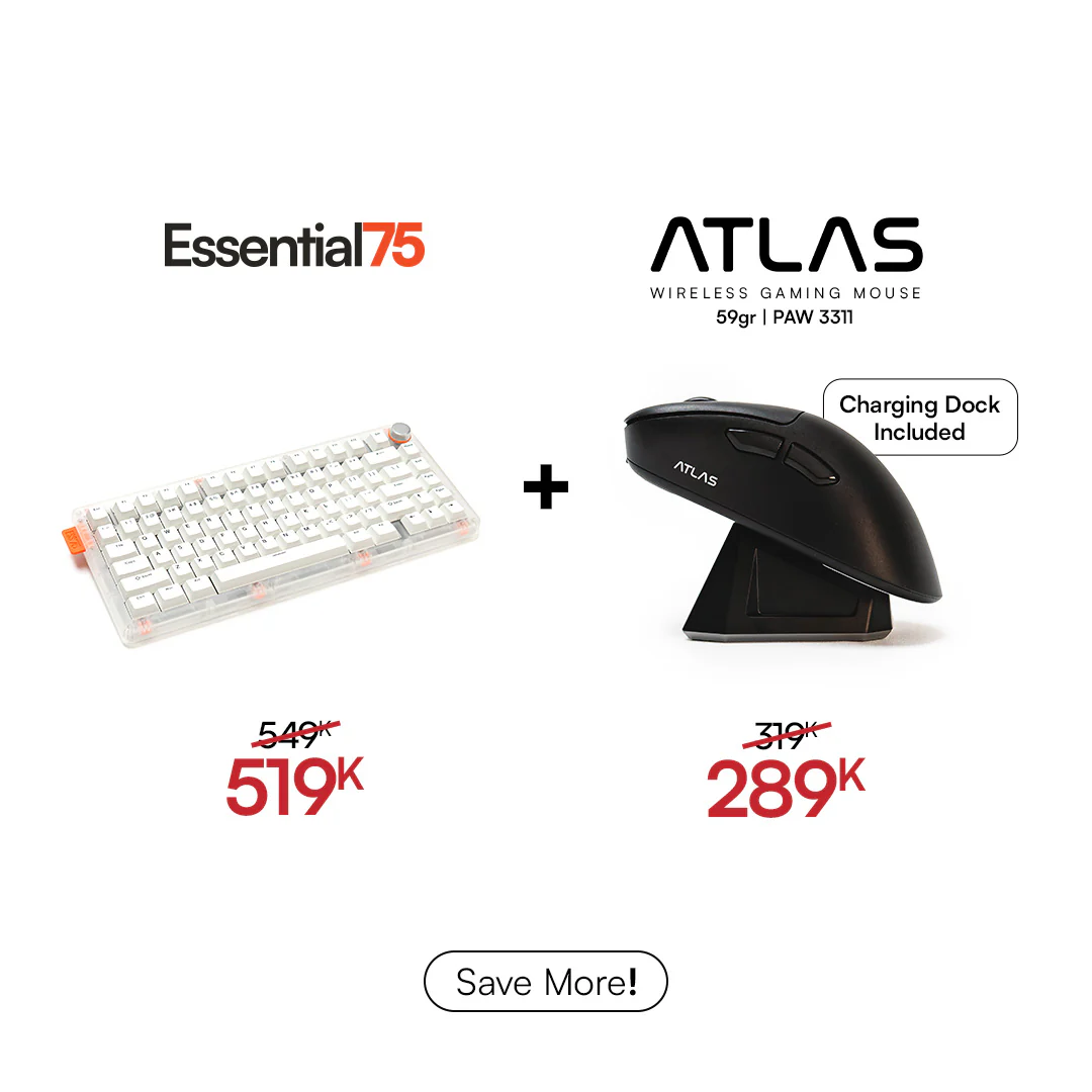 [BUNDLE] Essential75 Wired Keyboard & Mouse Bundle - Image 9