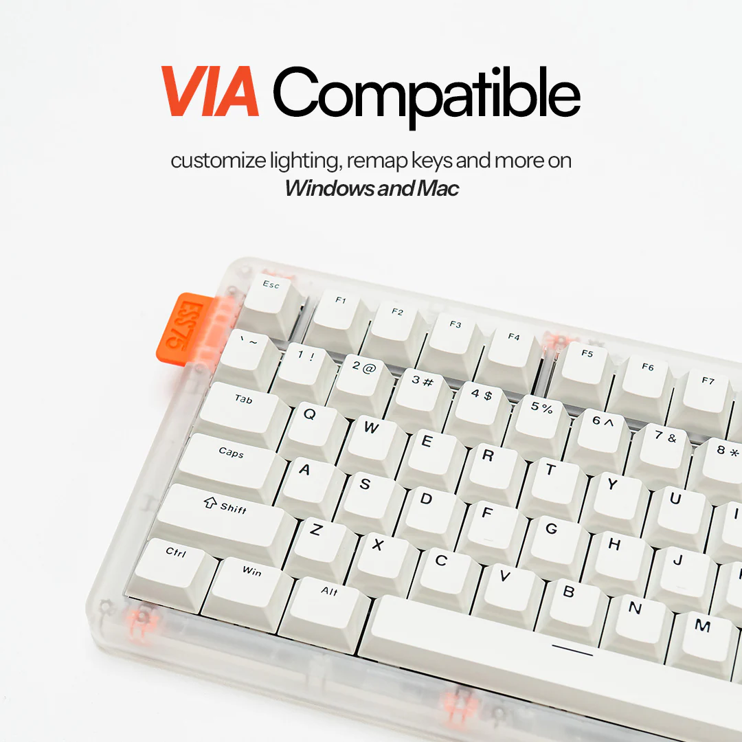ESSENTIAL75W 75% Wireless Mechanical Keyboard - Image 5