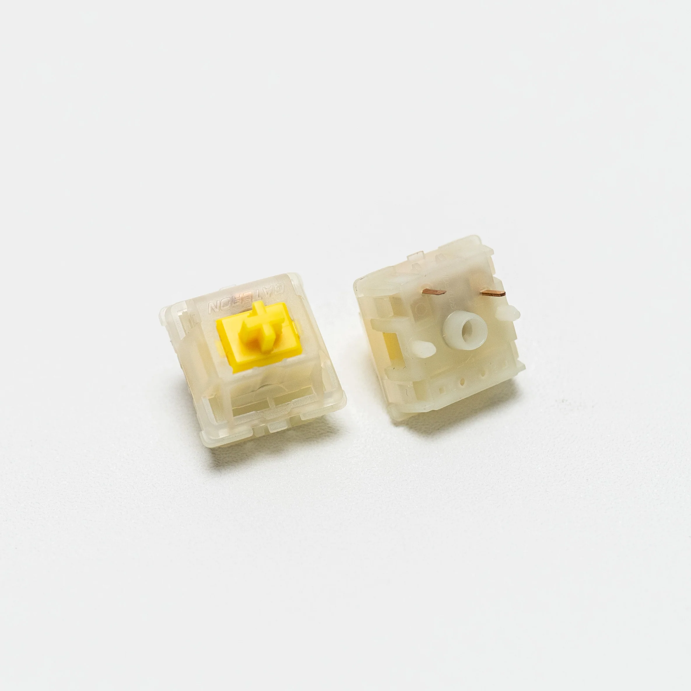 GATERON CAP Milky Yellow KS-25 V2 Linear Switch 50g Plate Mount - Image 3