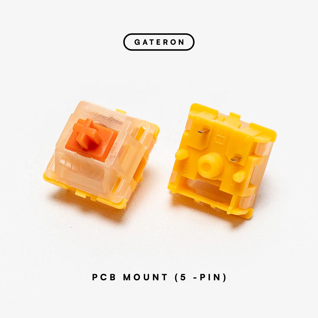 Gateron Everfree Curry Linear Switch 60g PCB Mount - Image 2