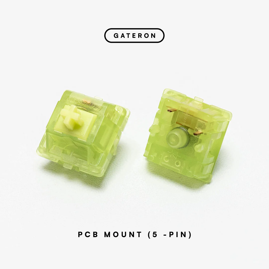 GATERON Luciola Glow-in-the-Dark Light Linear Switch 60g - Image 2