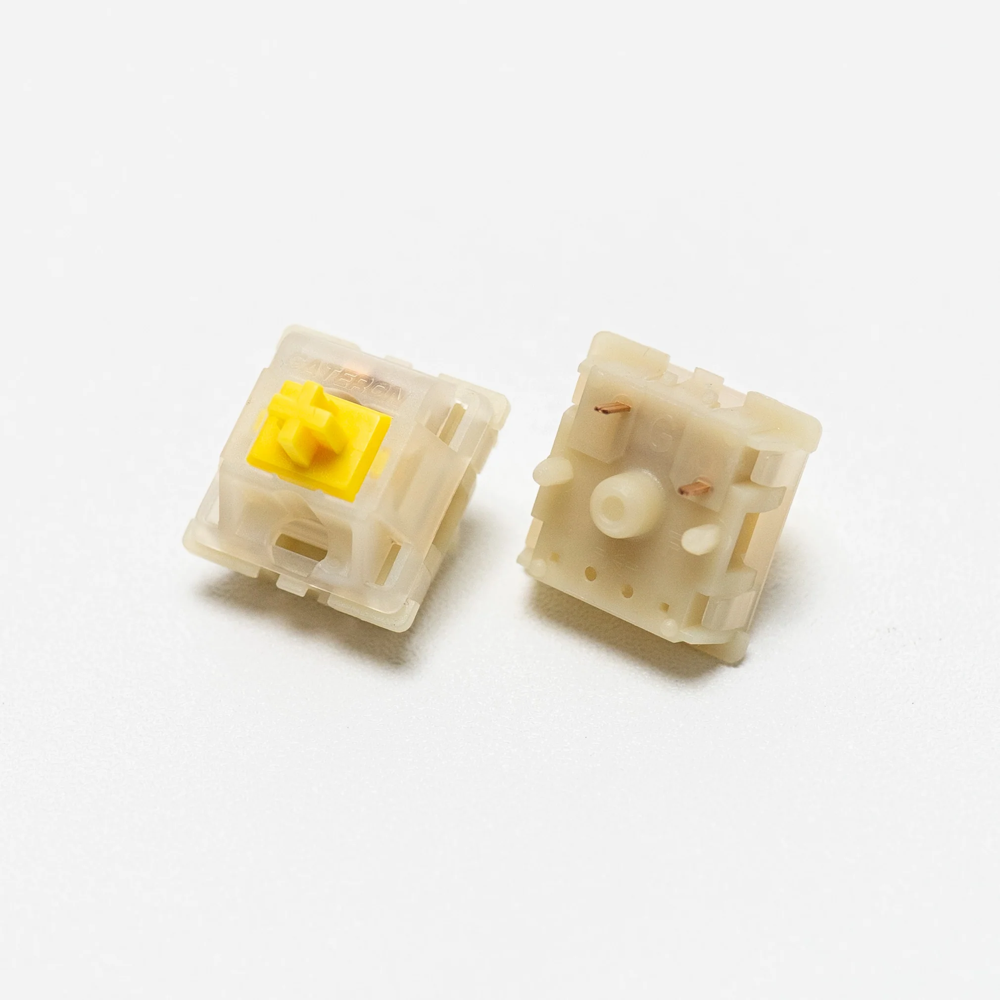 GATERON Milky Yellow Pro KS-3 Linear Switch 60g PCB Mount - Image 5