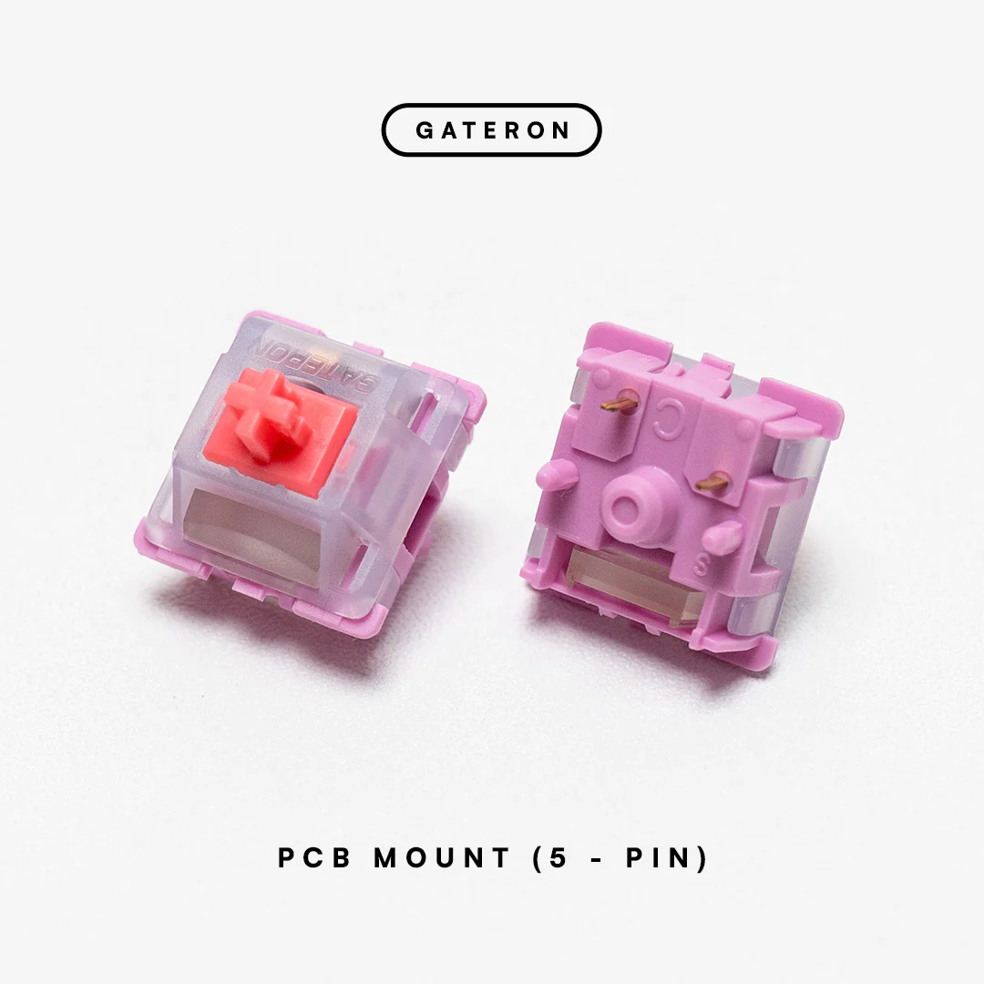 GATERON Weightlessness 50g Tactile Switch PCB Mount - Image 2