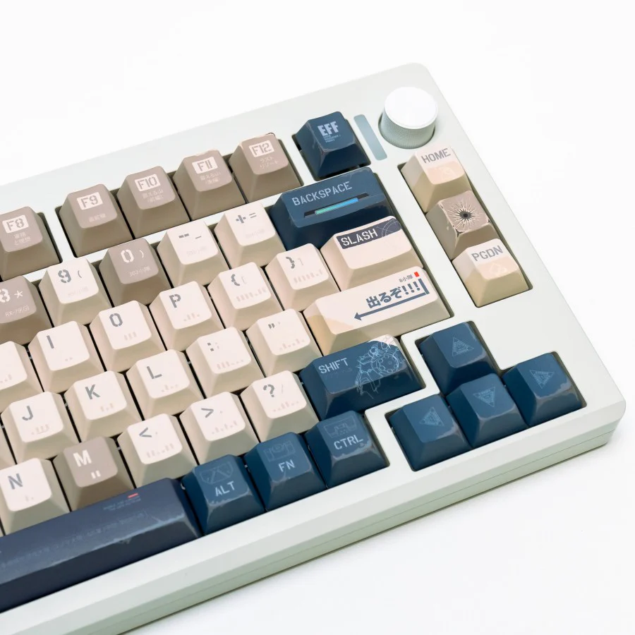 GUNDAM MS08 PBT Dye Sub Keycaps - Image 4