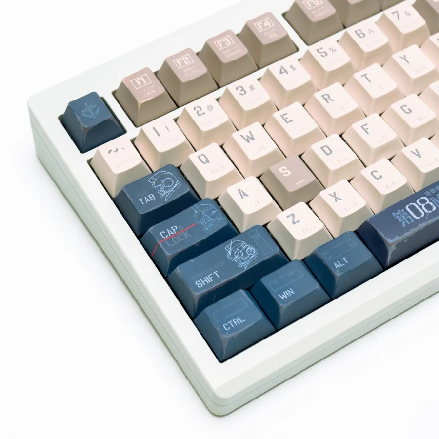 GUNDAM MS08 PBT Dye Sub Keycaps - Image 5