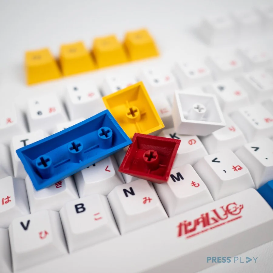 Gundam Unicorn Japanese PBT Dye Sub Keycaps Keycap Set - Image 4
