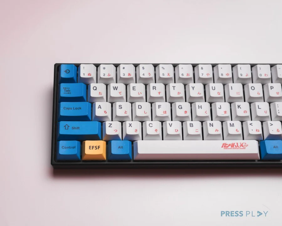 Gundam Unicorn Japanese PBT Dye Sub Keycaps Keycap Set - Image 6