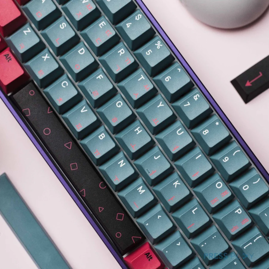 HANGEUL GAME Korean Root PBT Dye Sub Keycaps Keycap Set by Press Play - Image 6