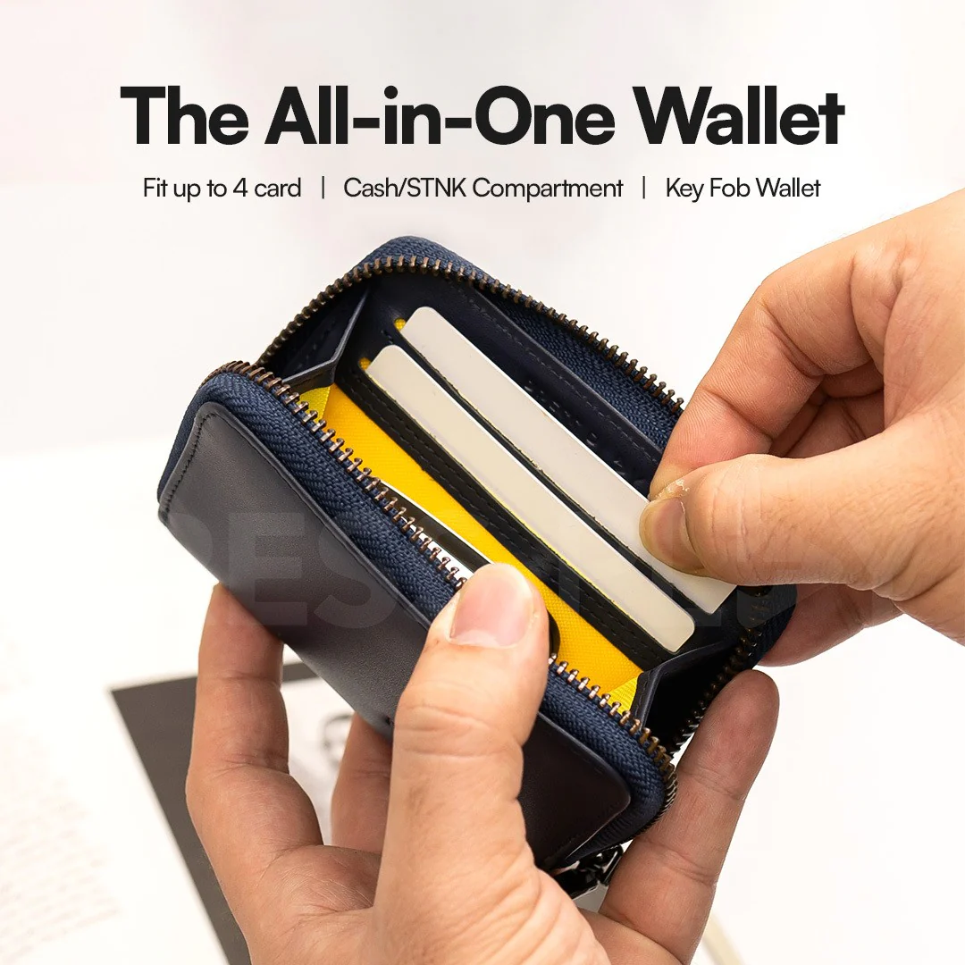 JOURNEY Travel Passport Wallet Organizer Leather - Image 4
