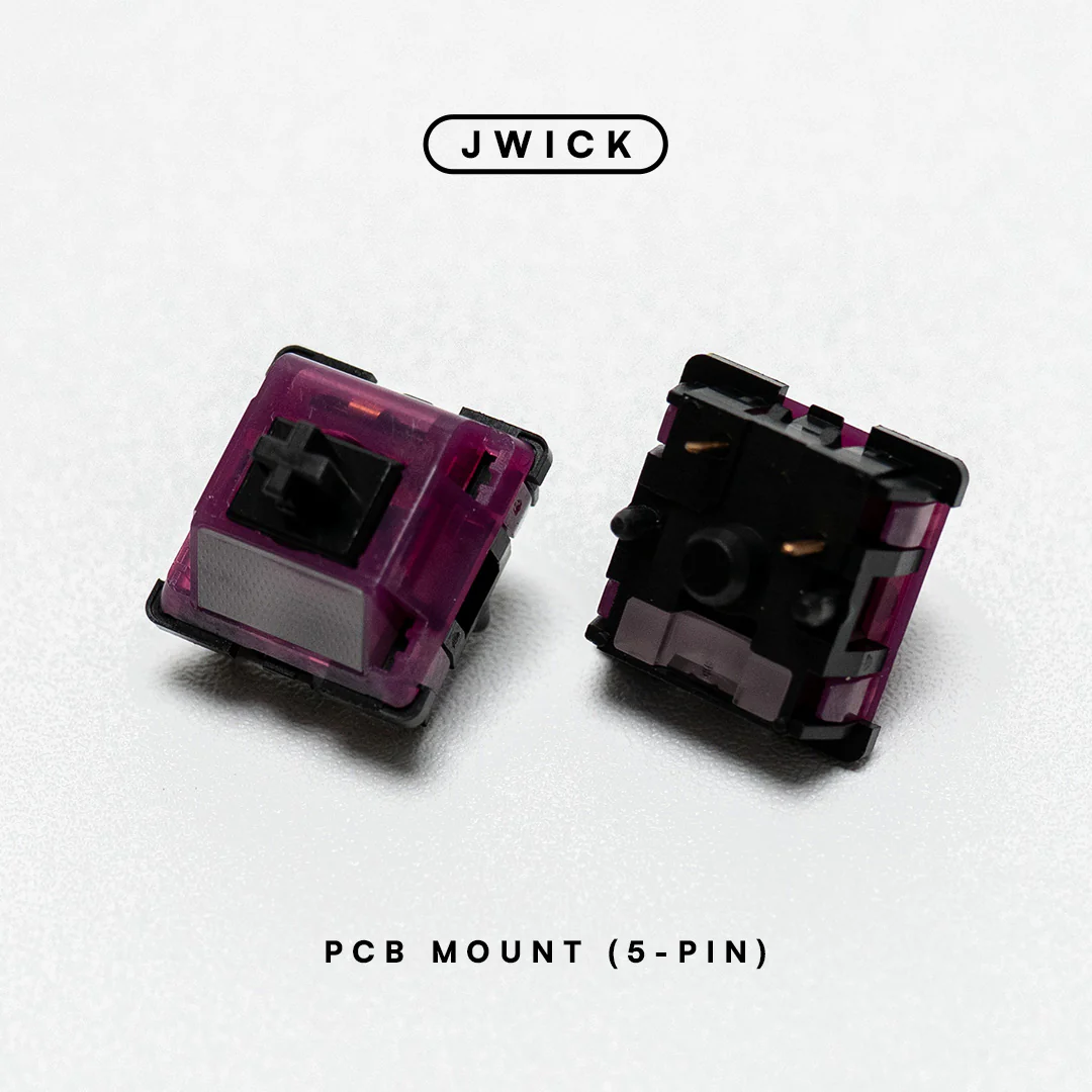JWK JWICK Black Lotus Linear Switch 63.5g PCB Mount - Image 2