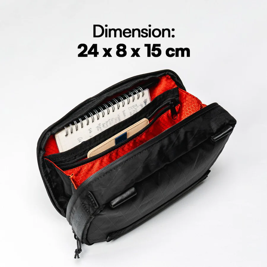 KINETIC Tech Pouch Clutch Bag Tas Travel Organizer Gadget Bag - Image 5