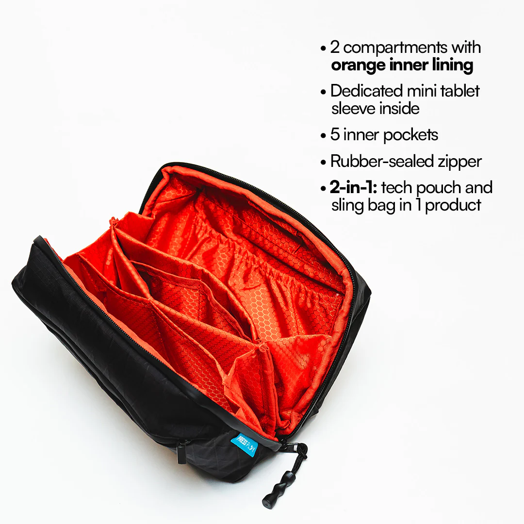 KINETIC XL Tech & Travel Pouch Accessory Bag - Image 4