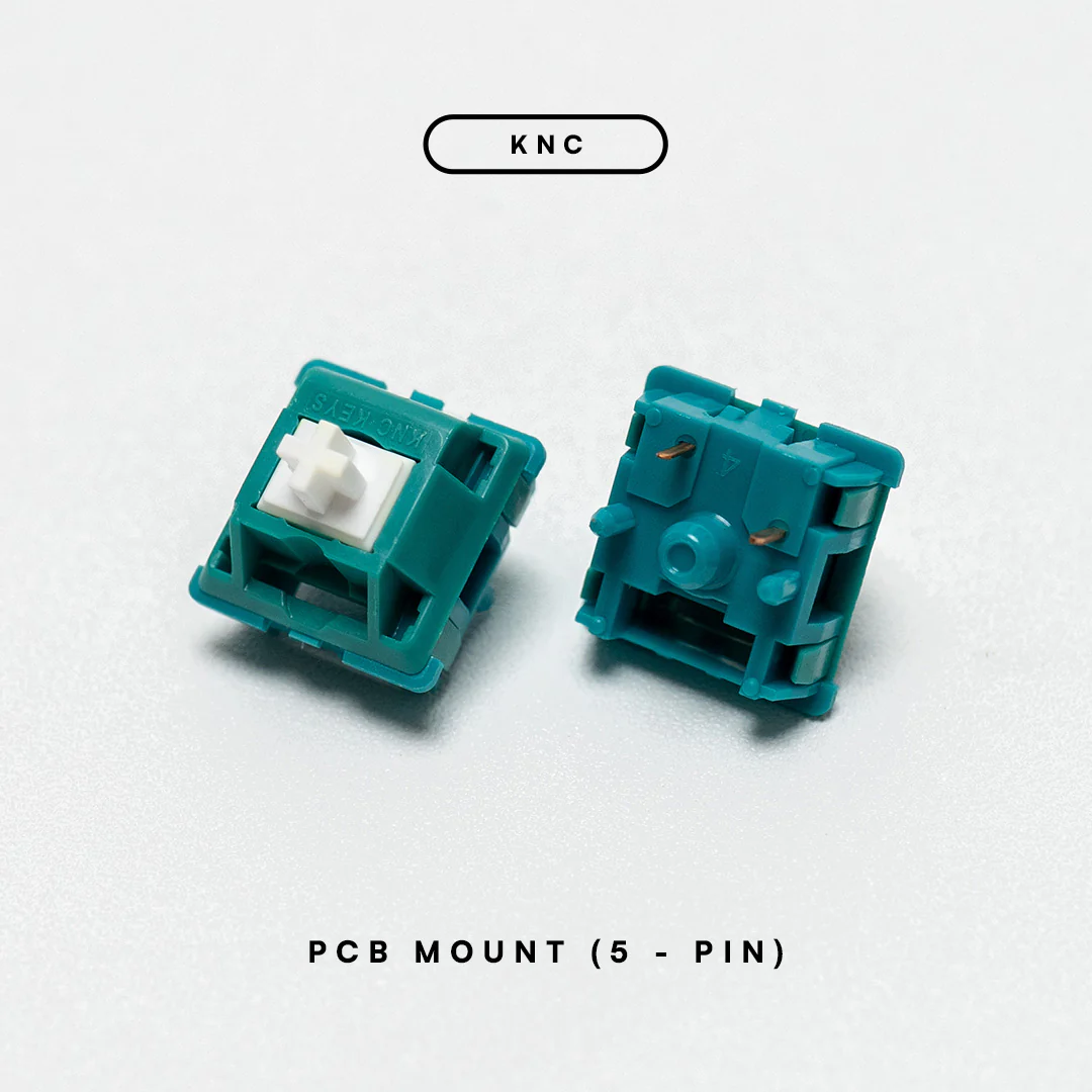 KNC Keys Green Jacket Linear Switch 55g PCB Mount - Image 2
