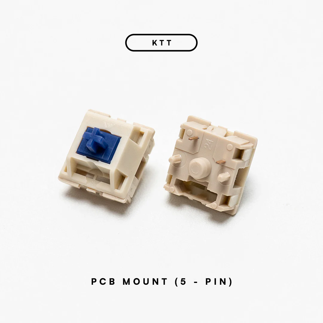KTT Retro Blue 50g POK Linear Switch PCB Mount - Image 2