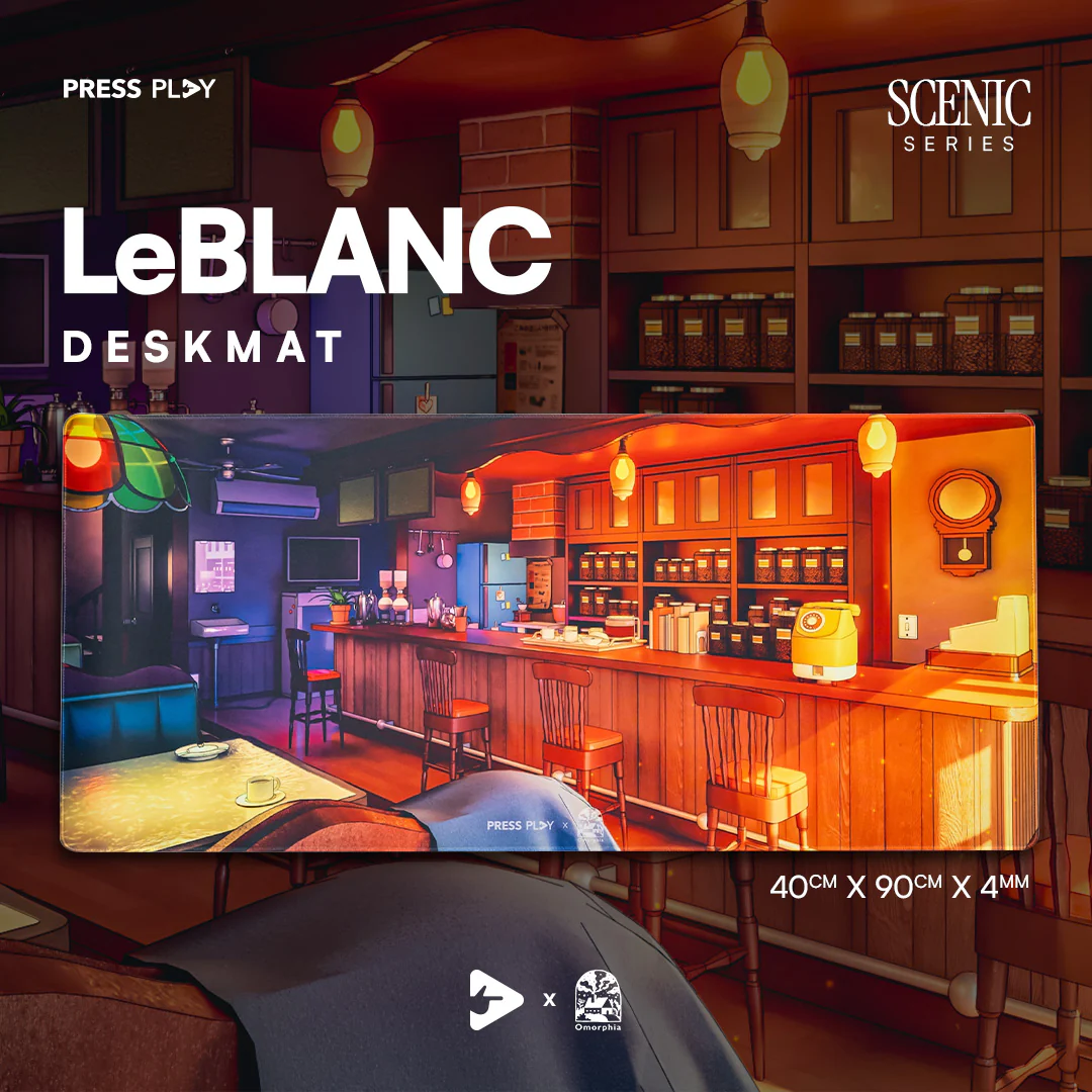 LeBLANC - Press Play x Omorphia SCENIC Series Gaming Mousepad Deskmat - Image 2