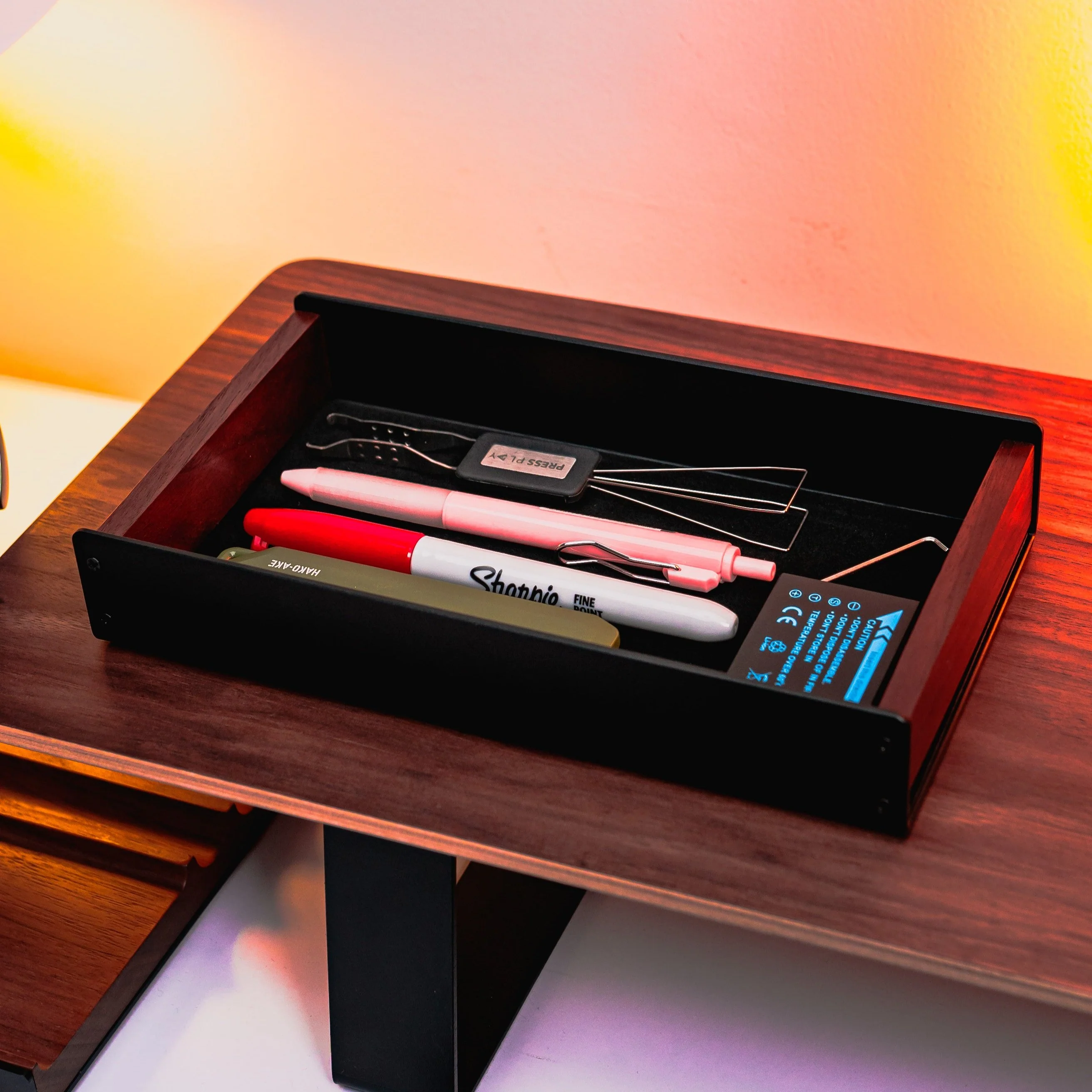 NOOK Catchall Tray Walnut Wood Nampan Serbaguna - Image 3