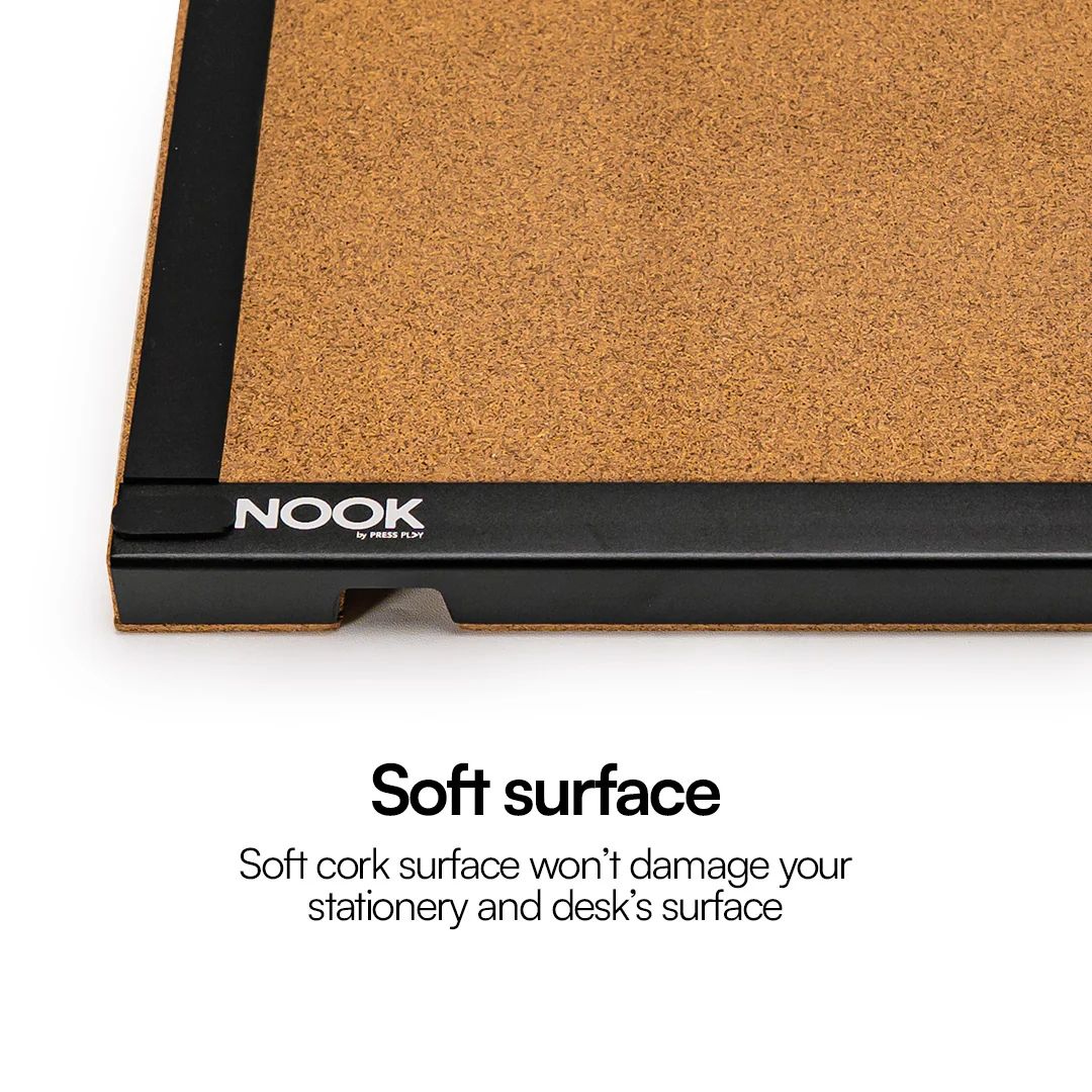 NOOK CORK DESK TRAY Standalone Wooden Tray Organizer - Image 5
