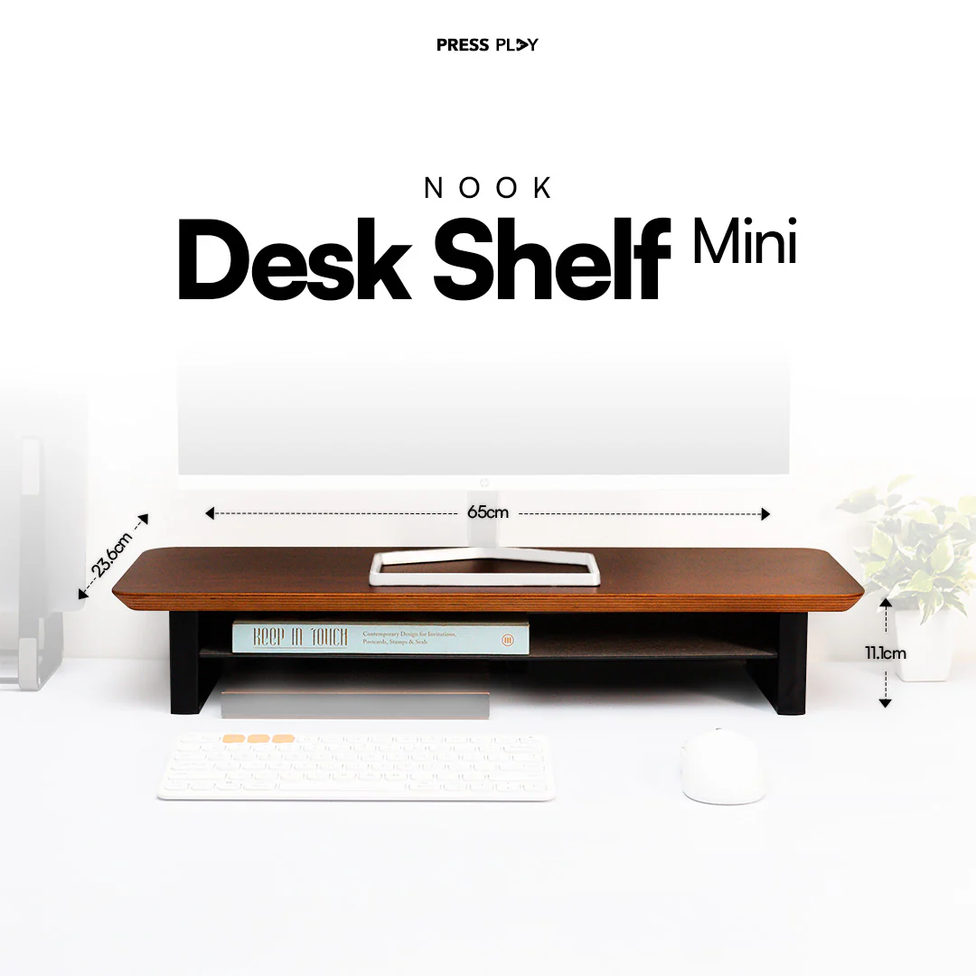 NOOK DESK SHELF Laptop Monitor Riser - Image 11