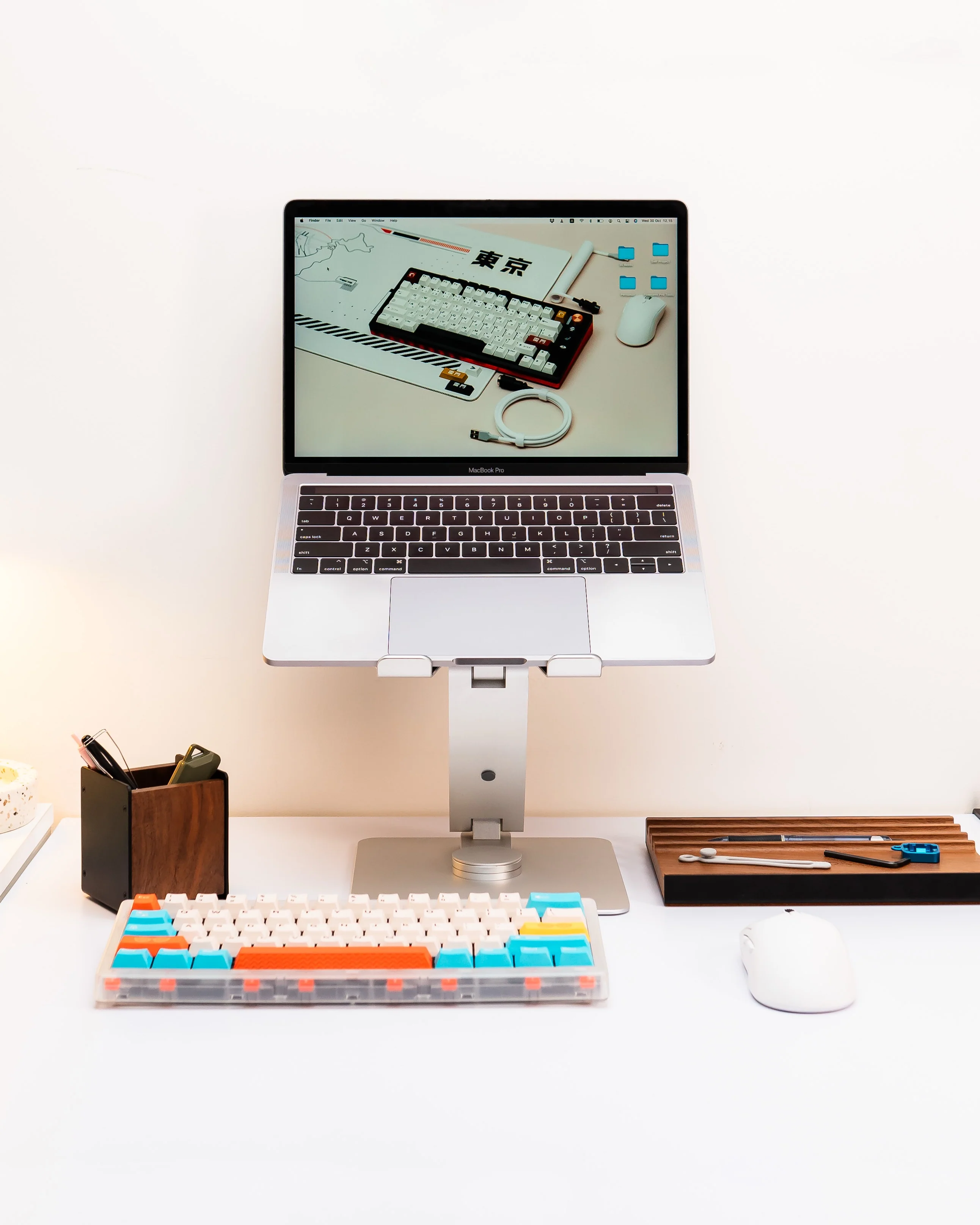 NOOK L12 Aluminum Foldable Laptop Stand Gray - Image 16
