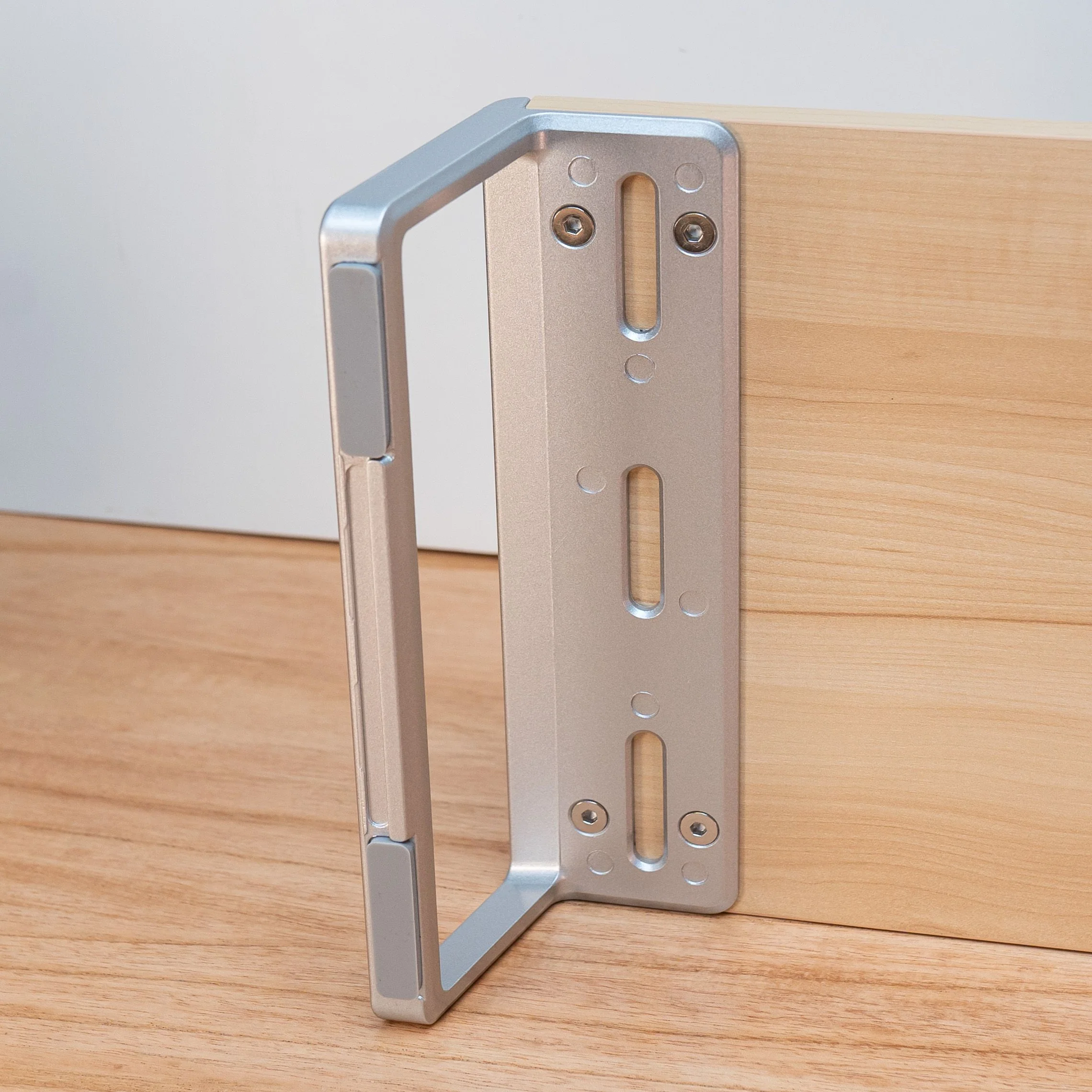 NOOK LAPTOP MONITOR RISER Wooden Aluminum Stand - Image 5