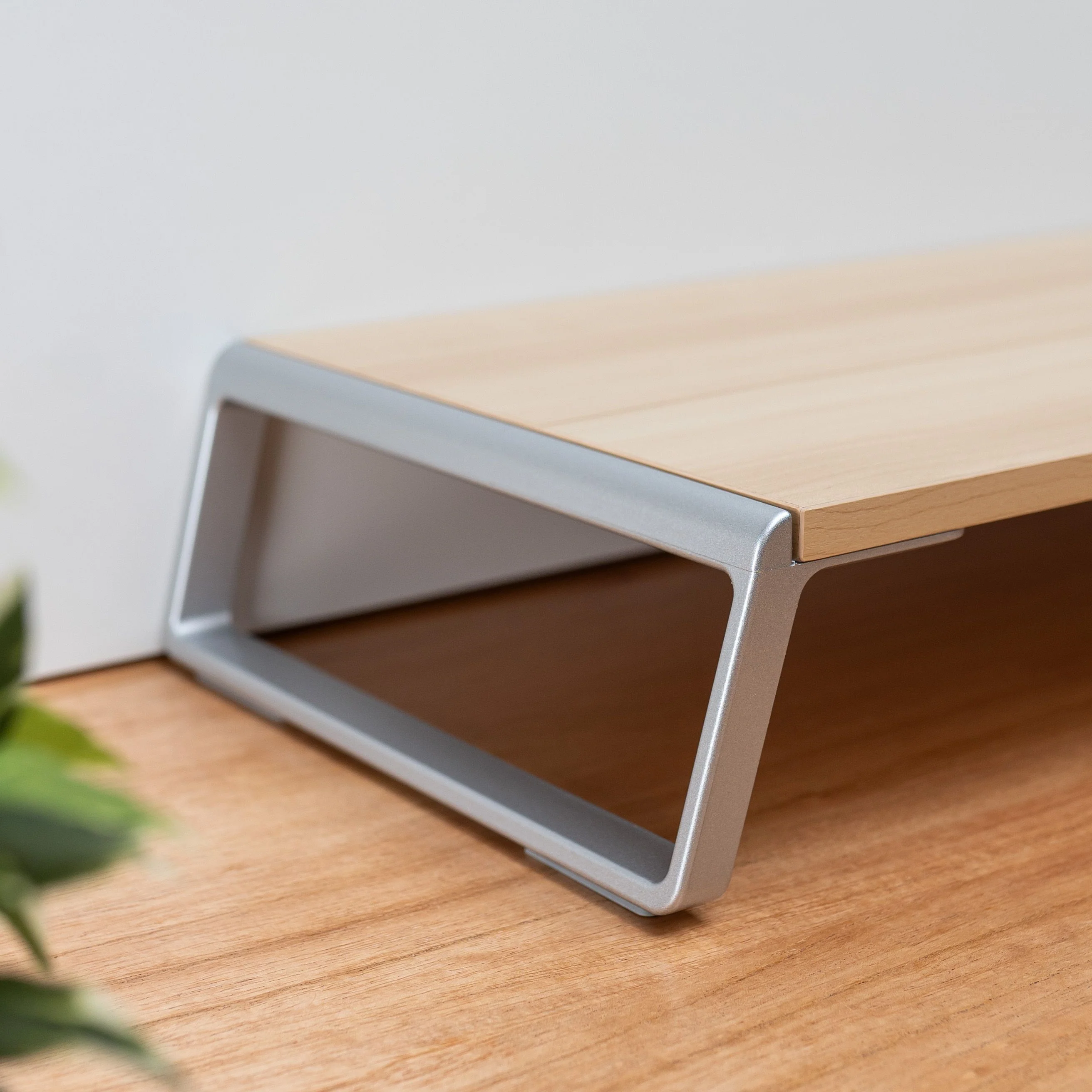 NOOK LAPTOP MONITOR RISER Wooden Aluminum Stand - Image 6