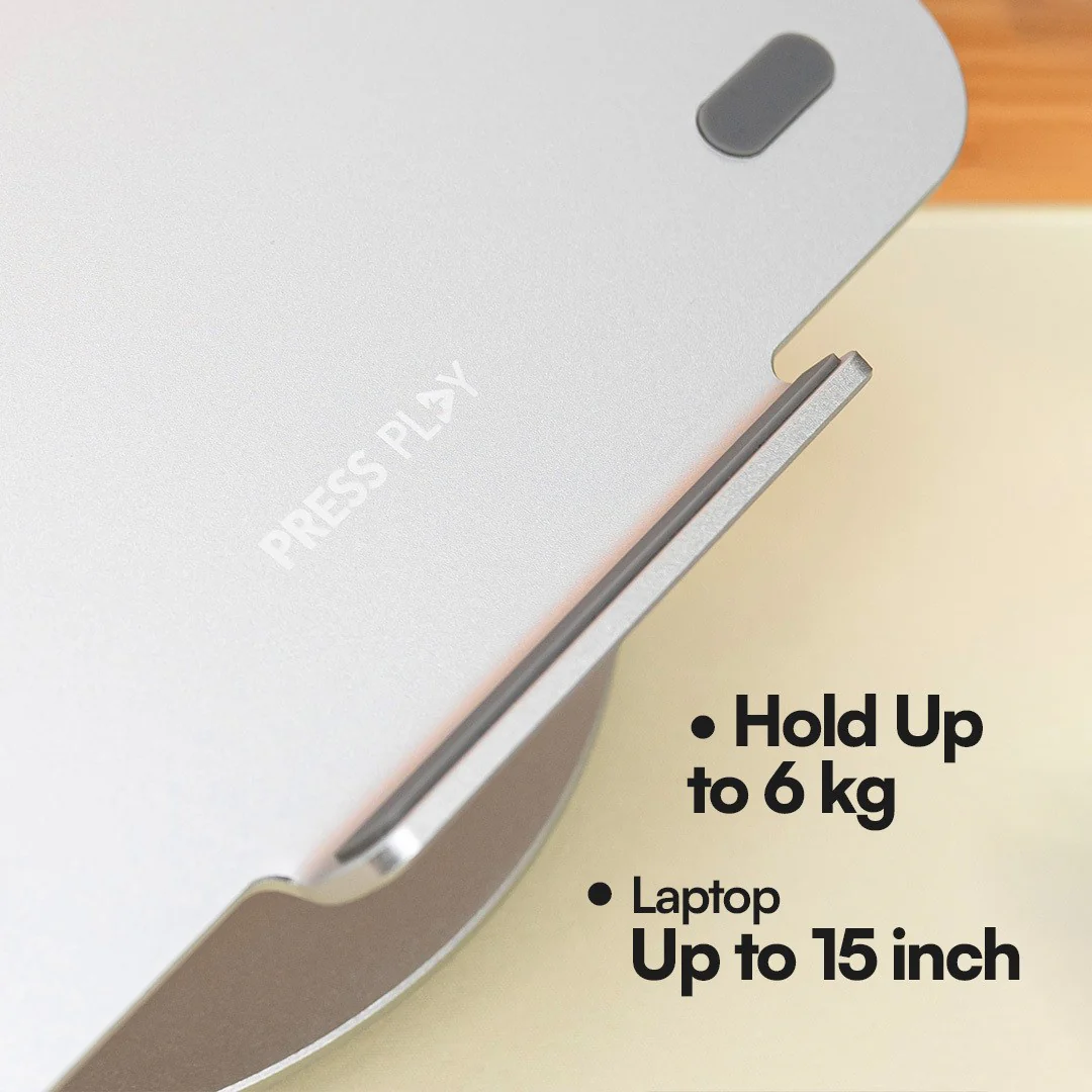 NOOK SWIVEL STAND Aluminum Laptop Notebook 360° Rotating Holder - Image 3