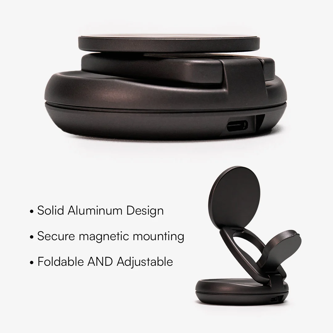 NOOK WC1 15W 3in1 Wireless Foldable Magnetic Charger Stand - Image 2