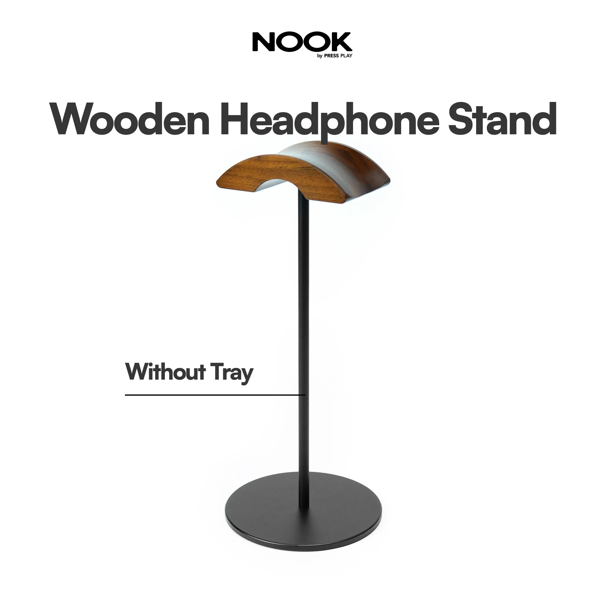 NOOK Wooden Headphone Stand Holder by Press Play - Image 12